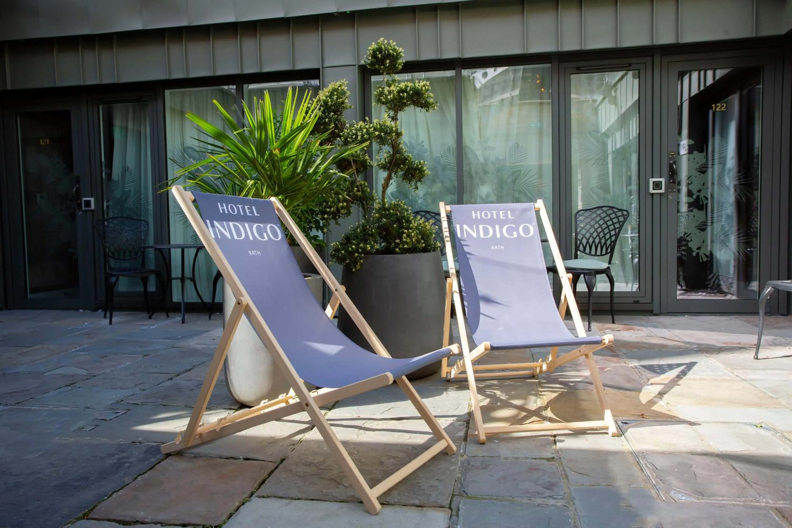 Patio in Hotel Indigo - Bath by IHG