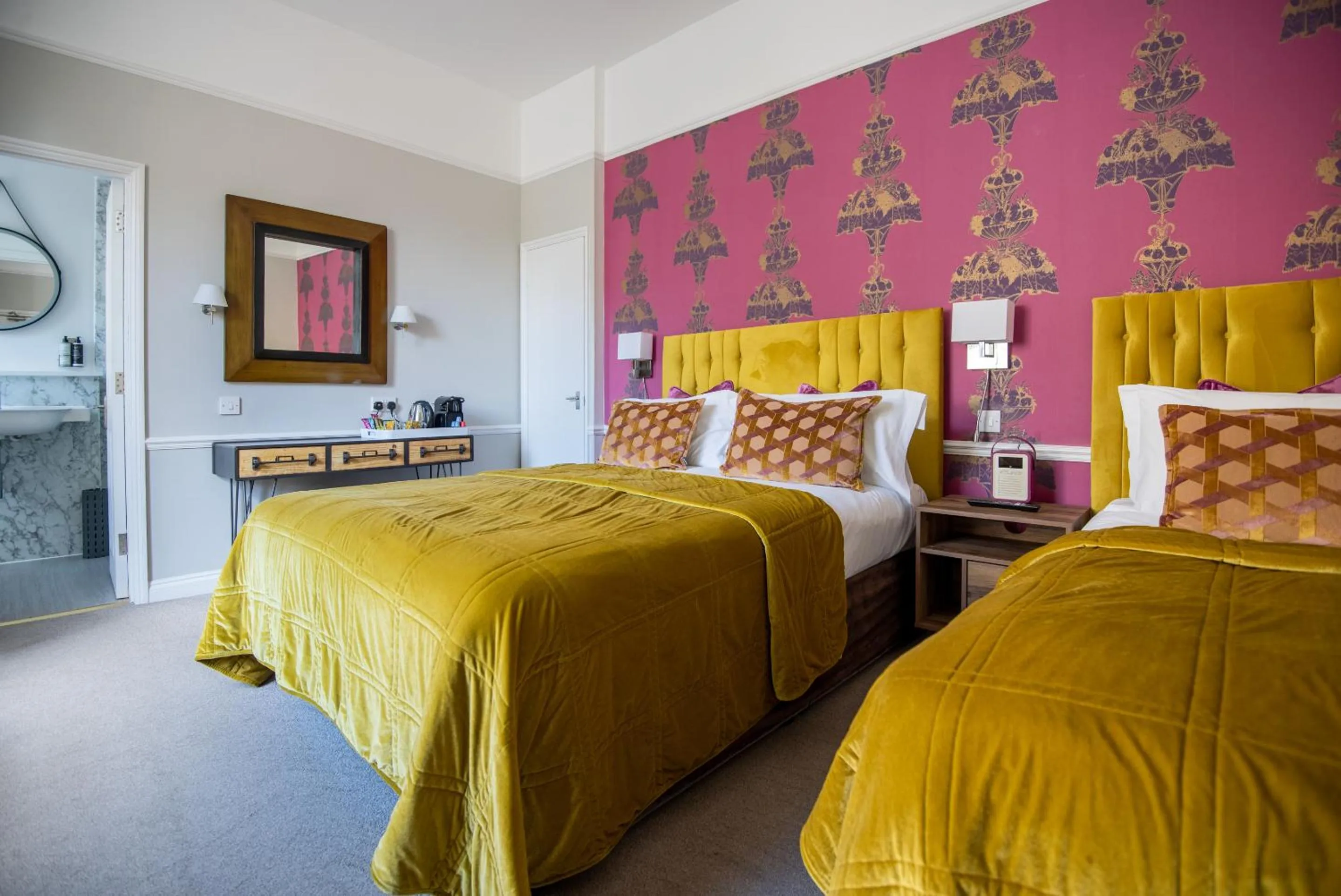 Large Superior Double or Twin Room in Harington's Boutique Hotel
