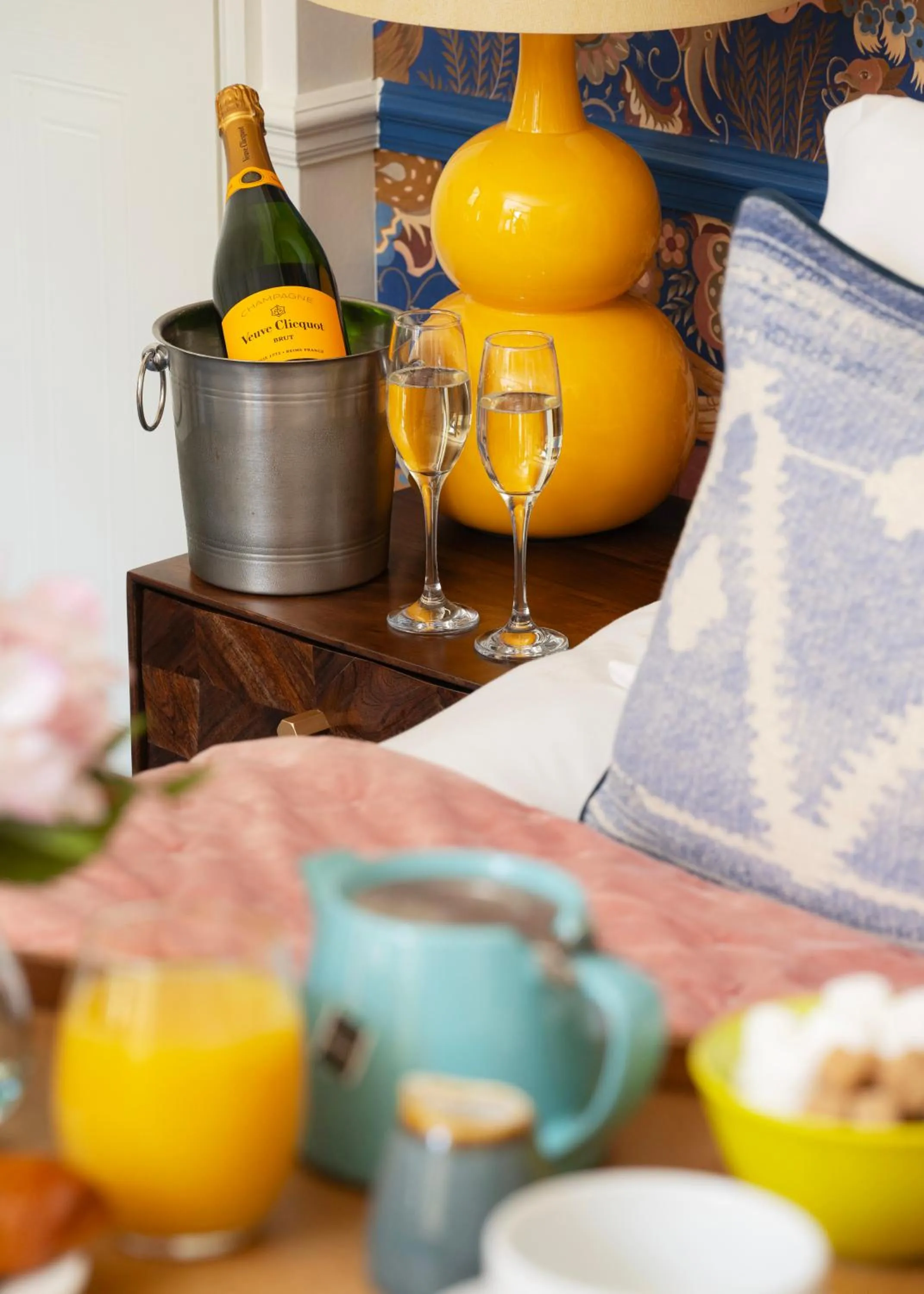 Decorative detail in Harington's Boutique Hotel