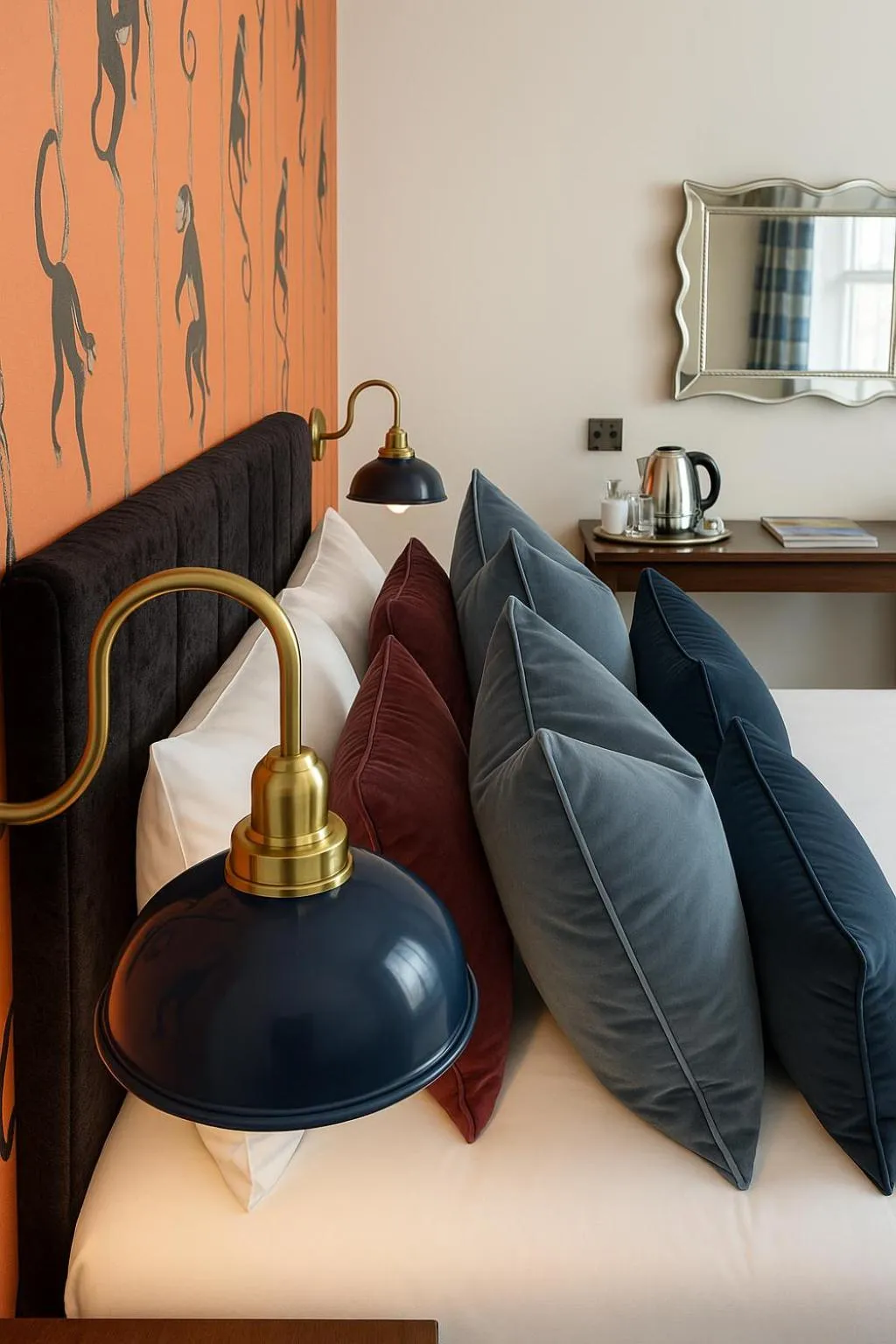 Decorative detail in Harington's Boutique Hotel