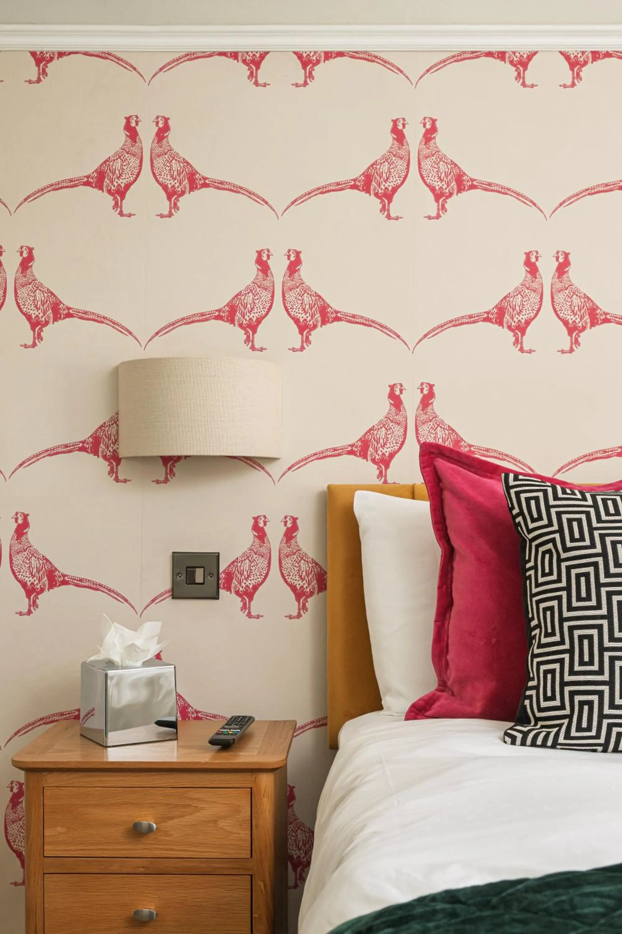 Bed in Harington's Boutique Hotel