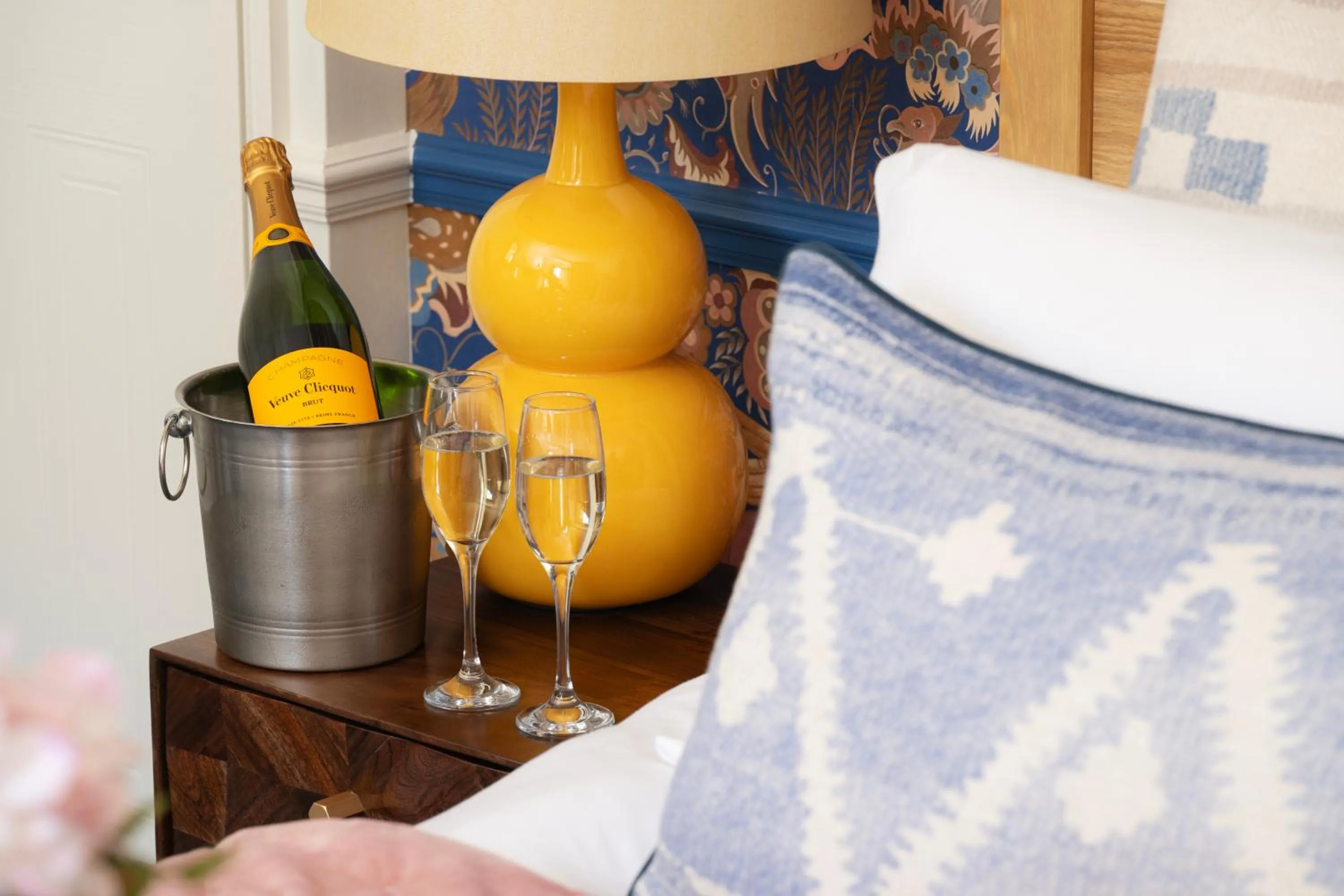 room service in Harington's Boutique Hotel