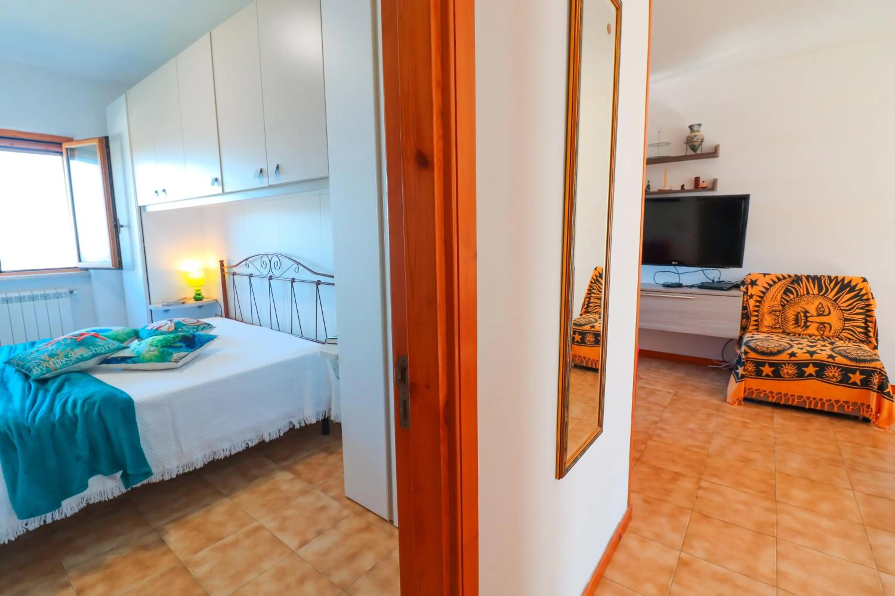 Bed in Sea view house in Otranto 4 places