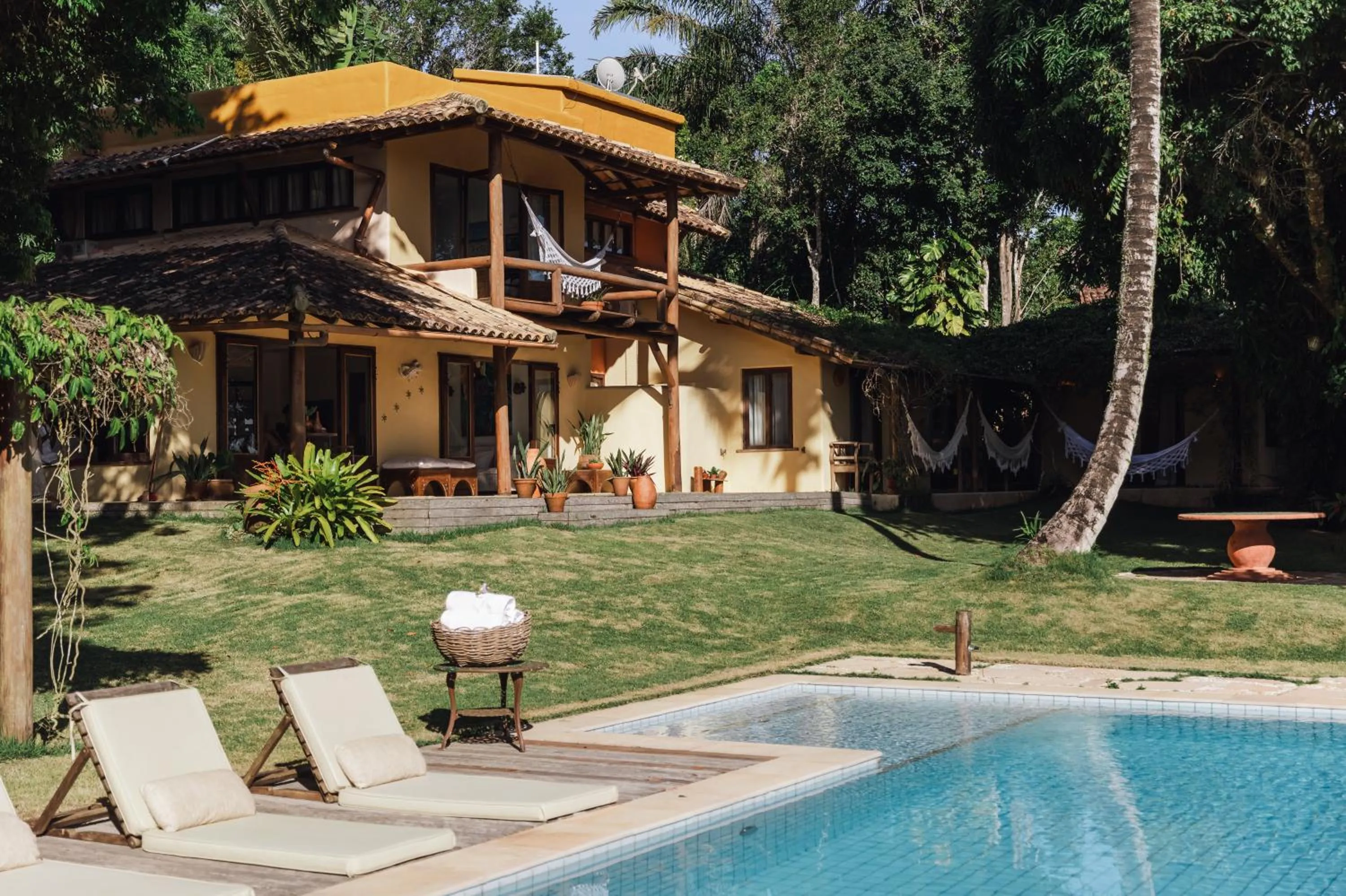 Garden in Casa Baiana Pousada & Aconchego