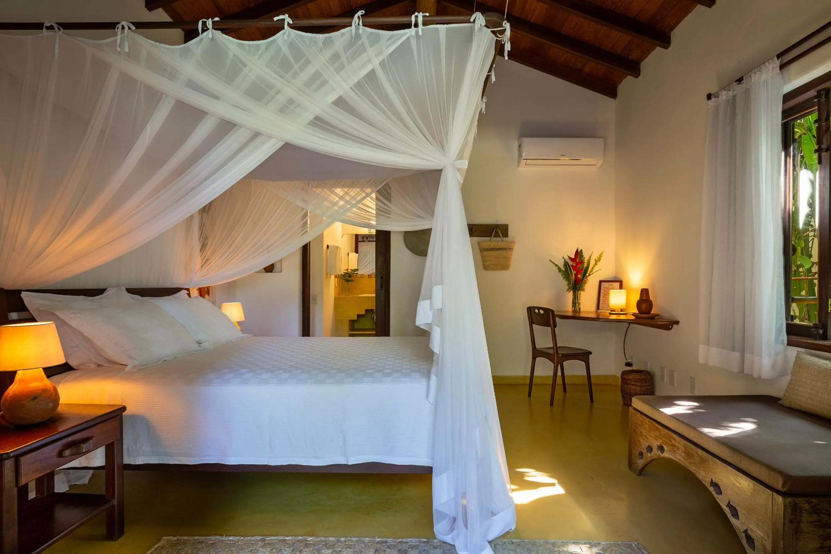 Bed in Casa Baiana Pousada & Aconchego