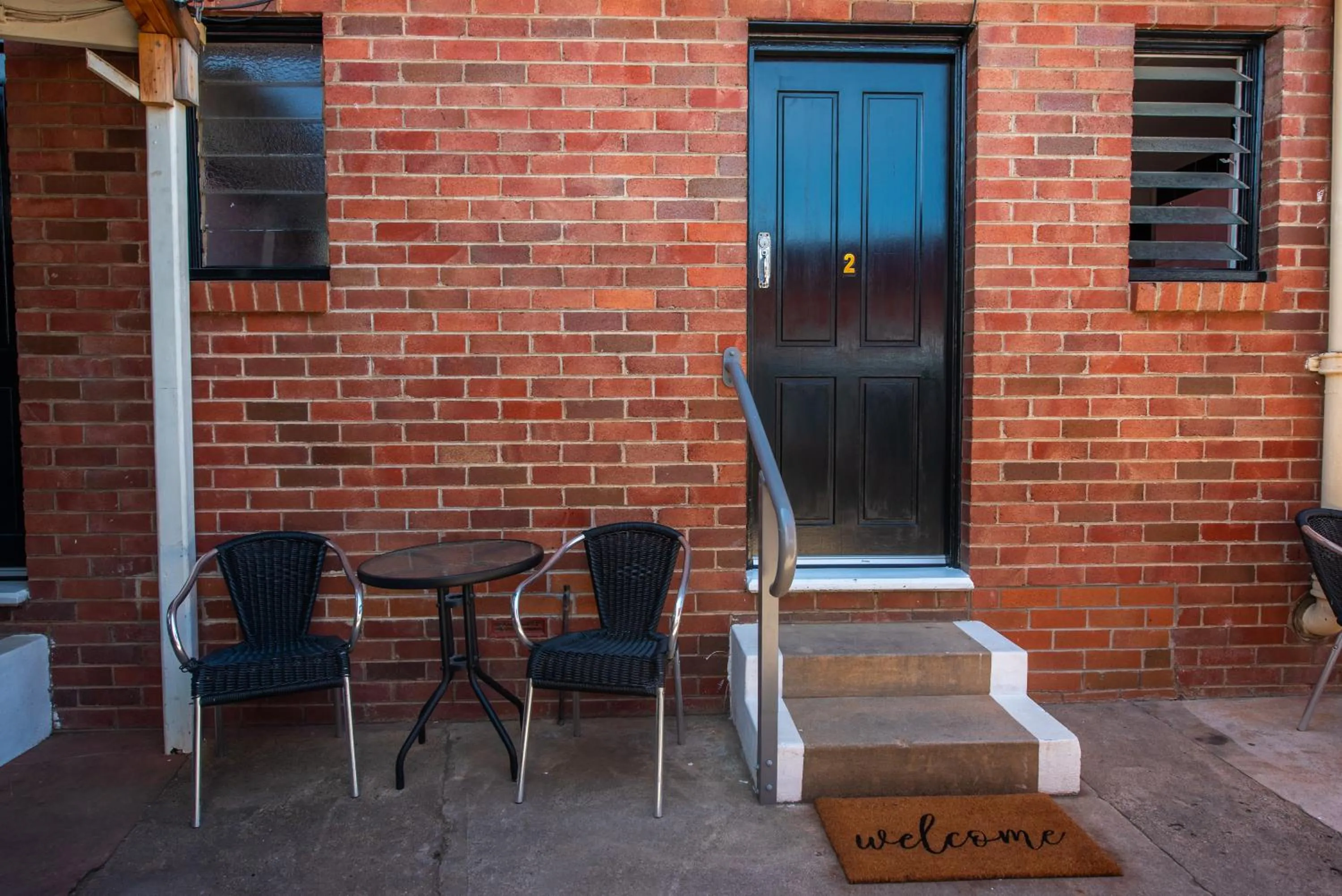 Patio in The Centennial Hotel Gulgong
