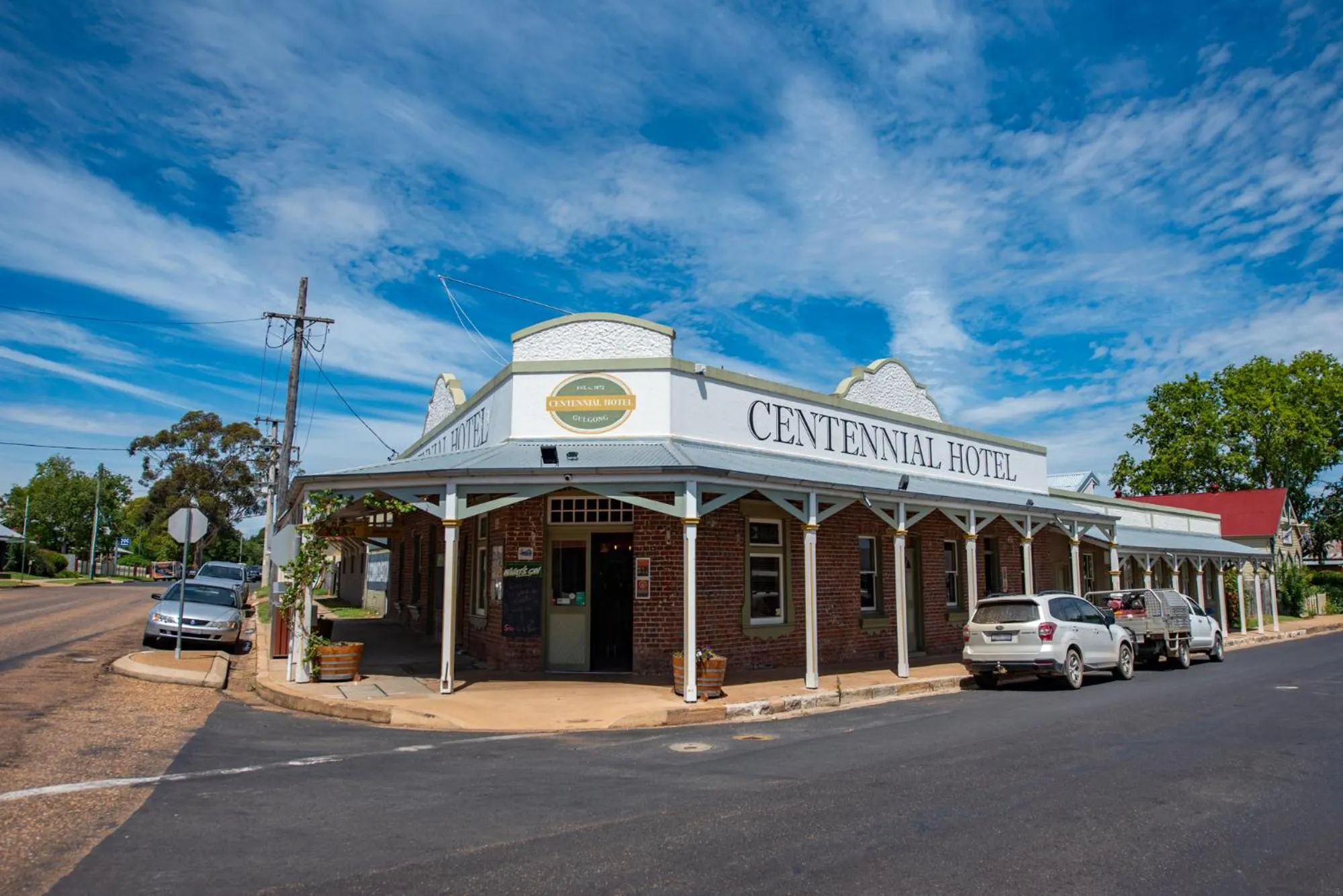 Property building in The Centennial Hotel Gulgong