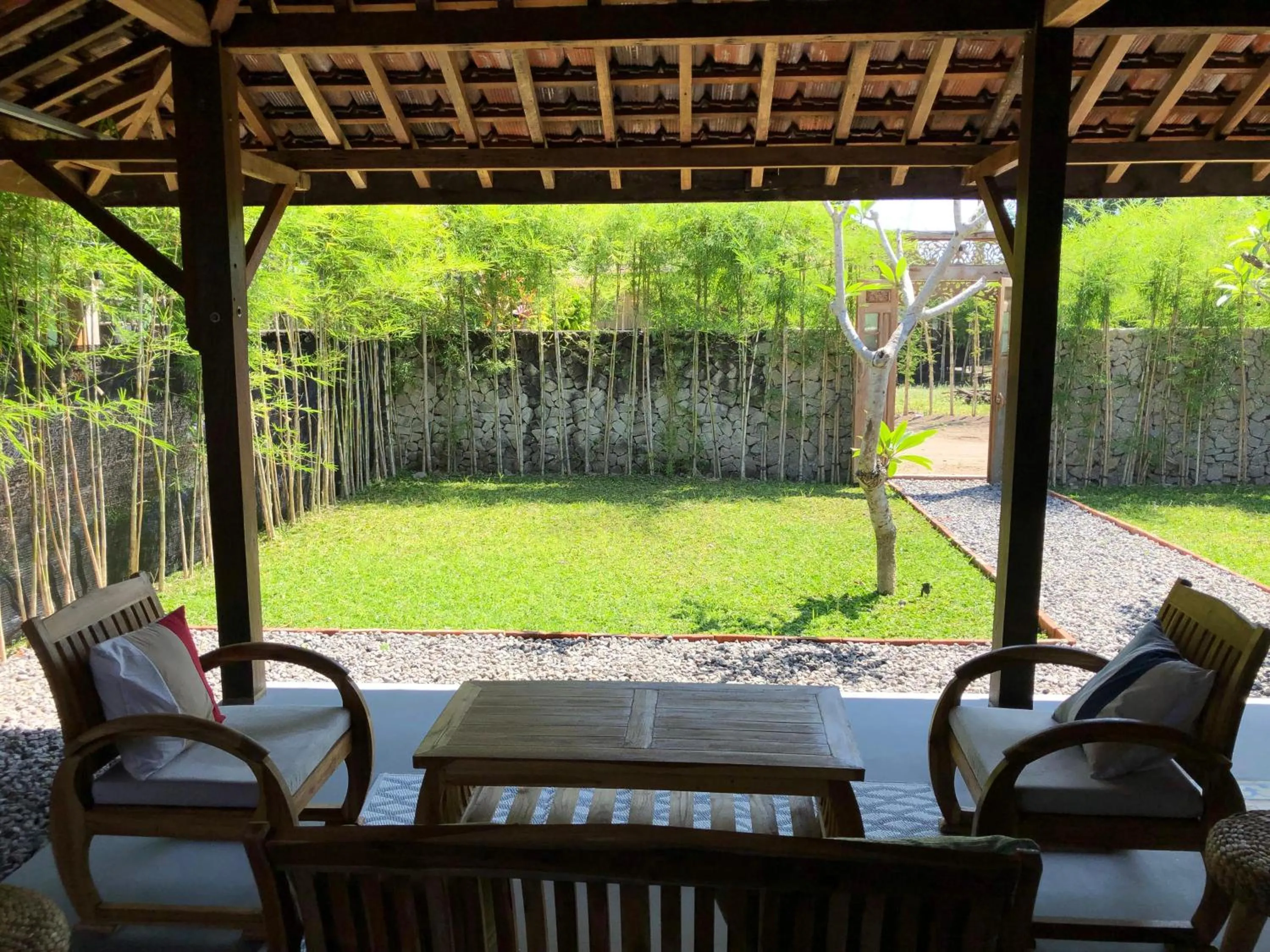 Patio in Yukke Tembi Homestay