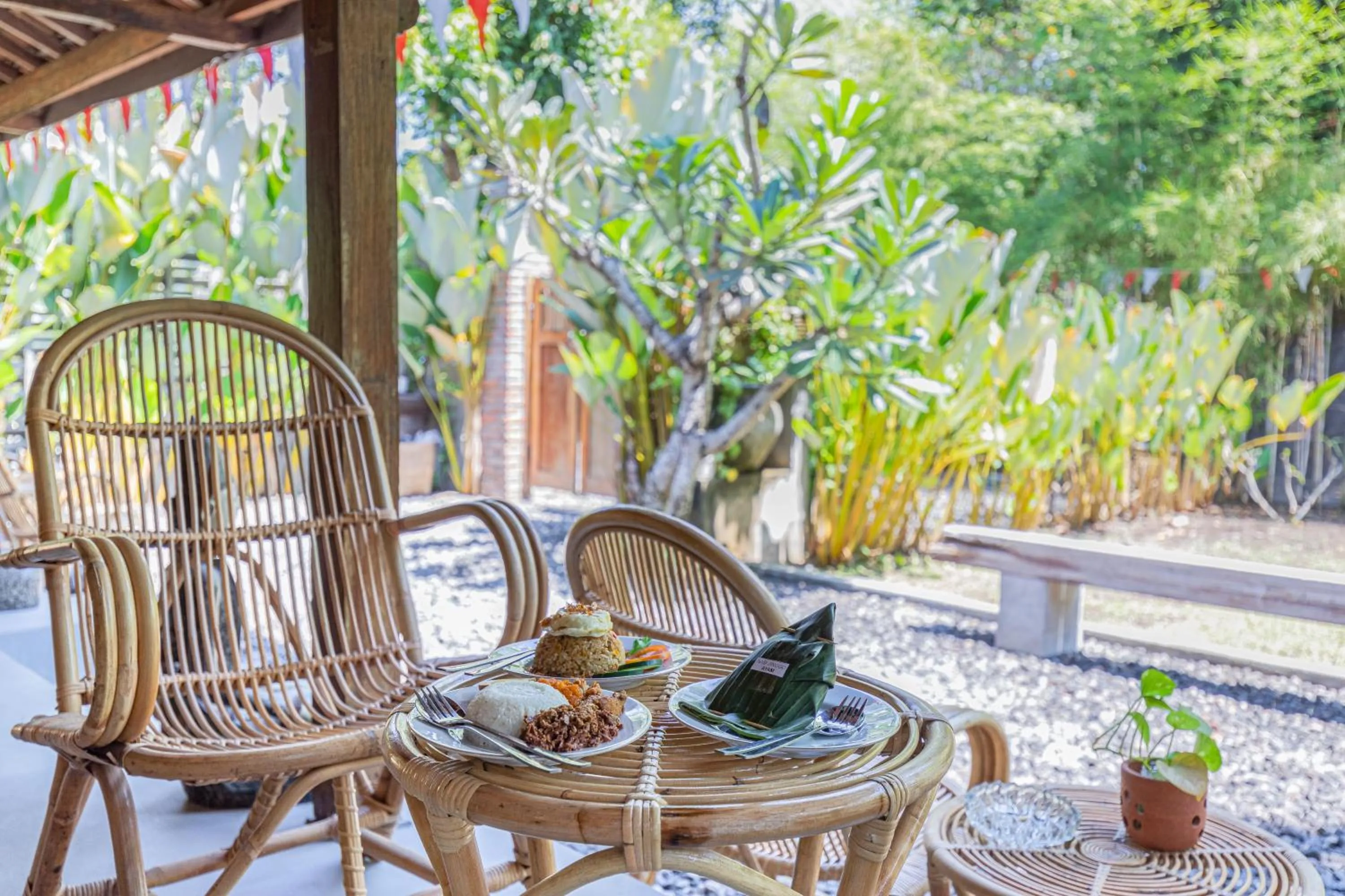 Patio in Yukke Tembi Homestay