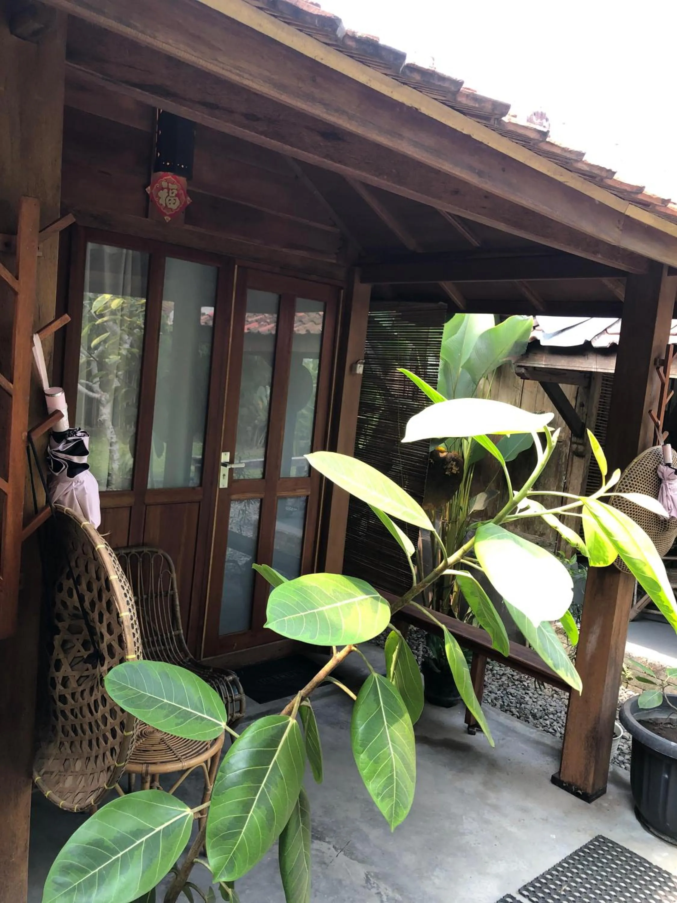 Patio in Yukke Tembi Homestay