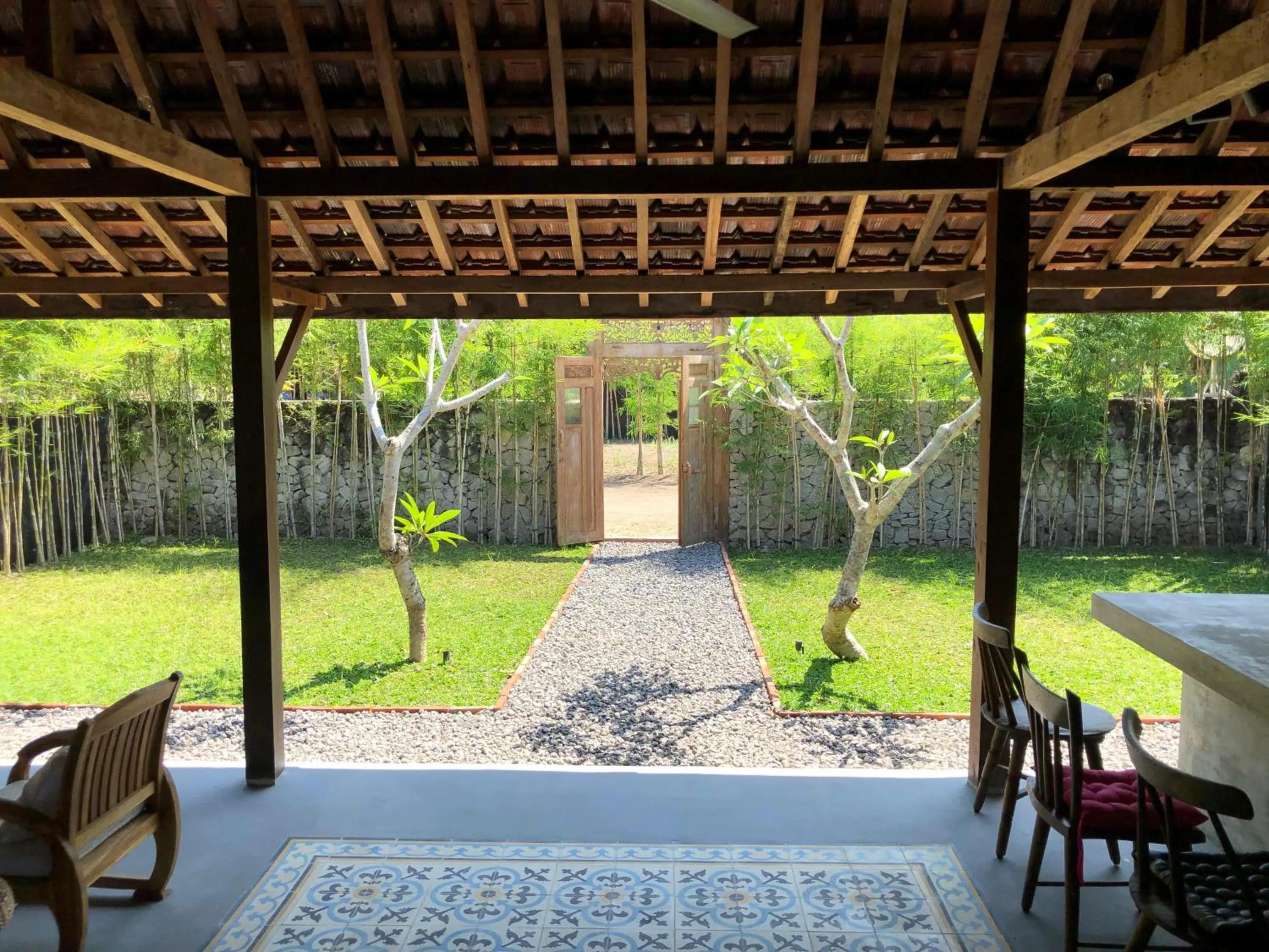 Patio in Yukke Tembi Homestay
