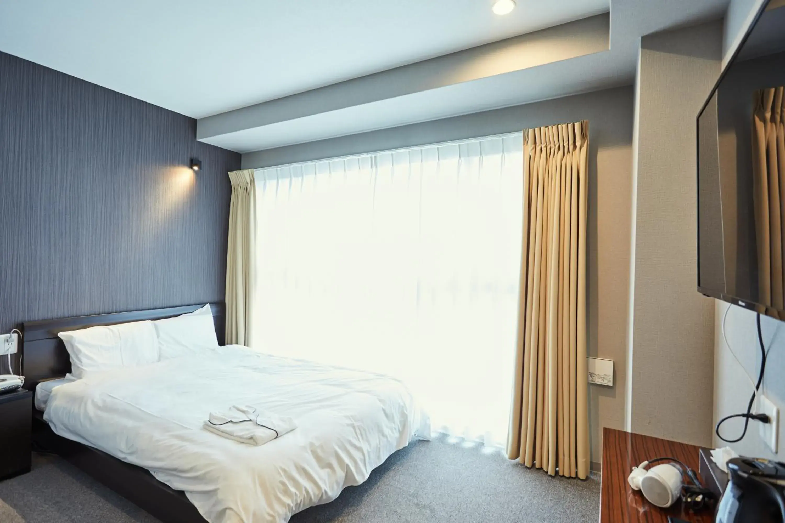 Double Room - Disability Access in EZ HOTEL Kansai Airport Seaside Double Room - Disability Access in EZ HOTEL Kansai Airport Seaside