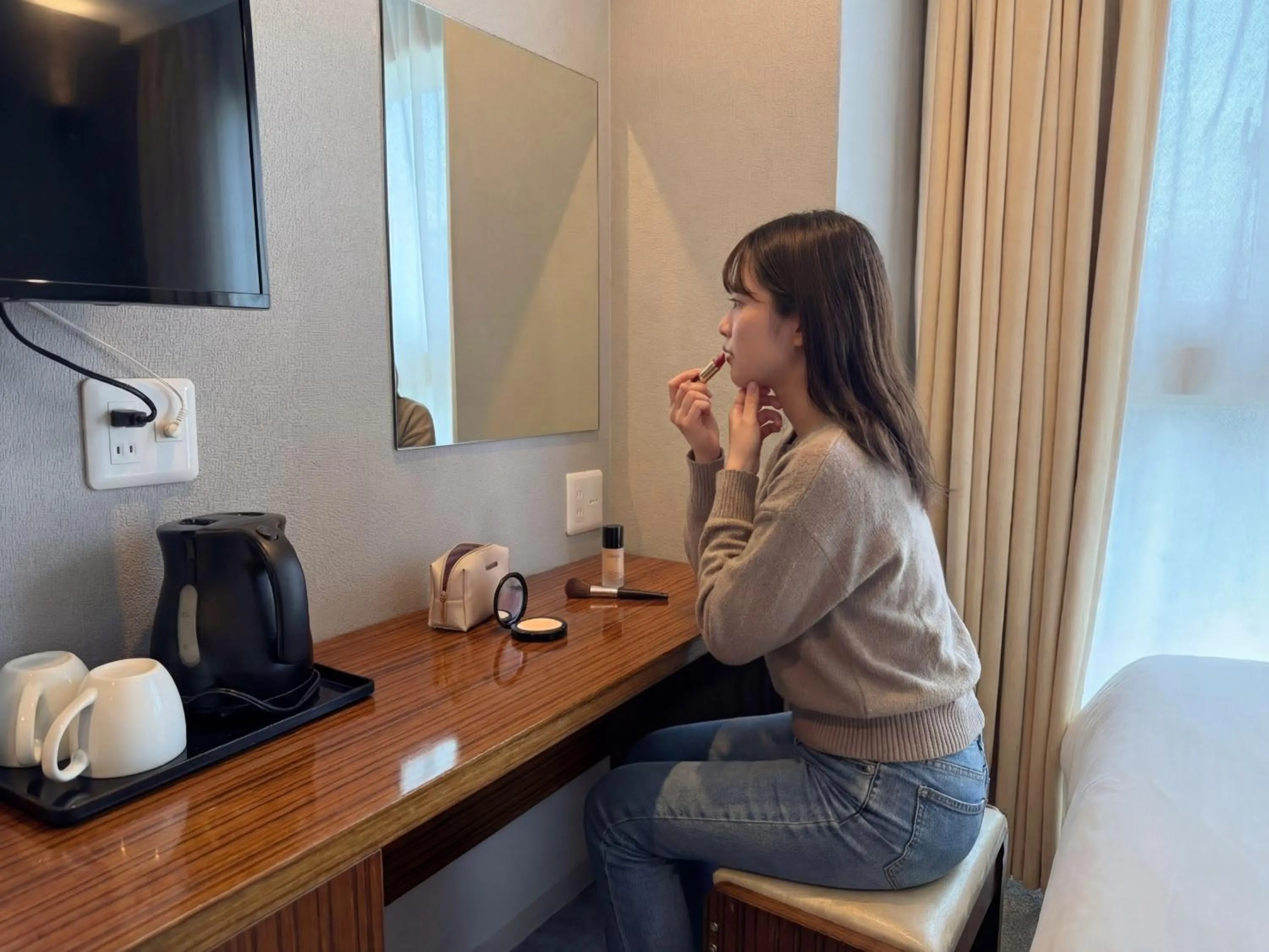 Photo of the whole room in EZ HOTEL Kansai Airport Seaside