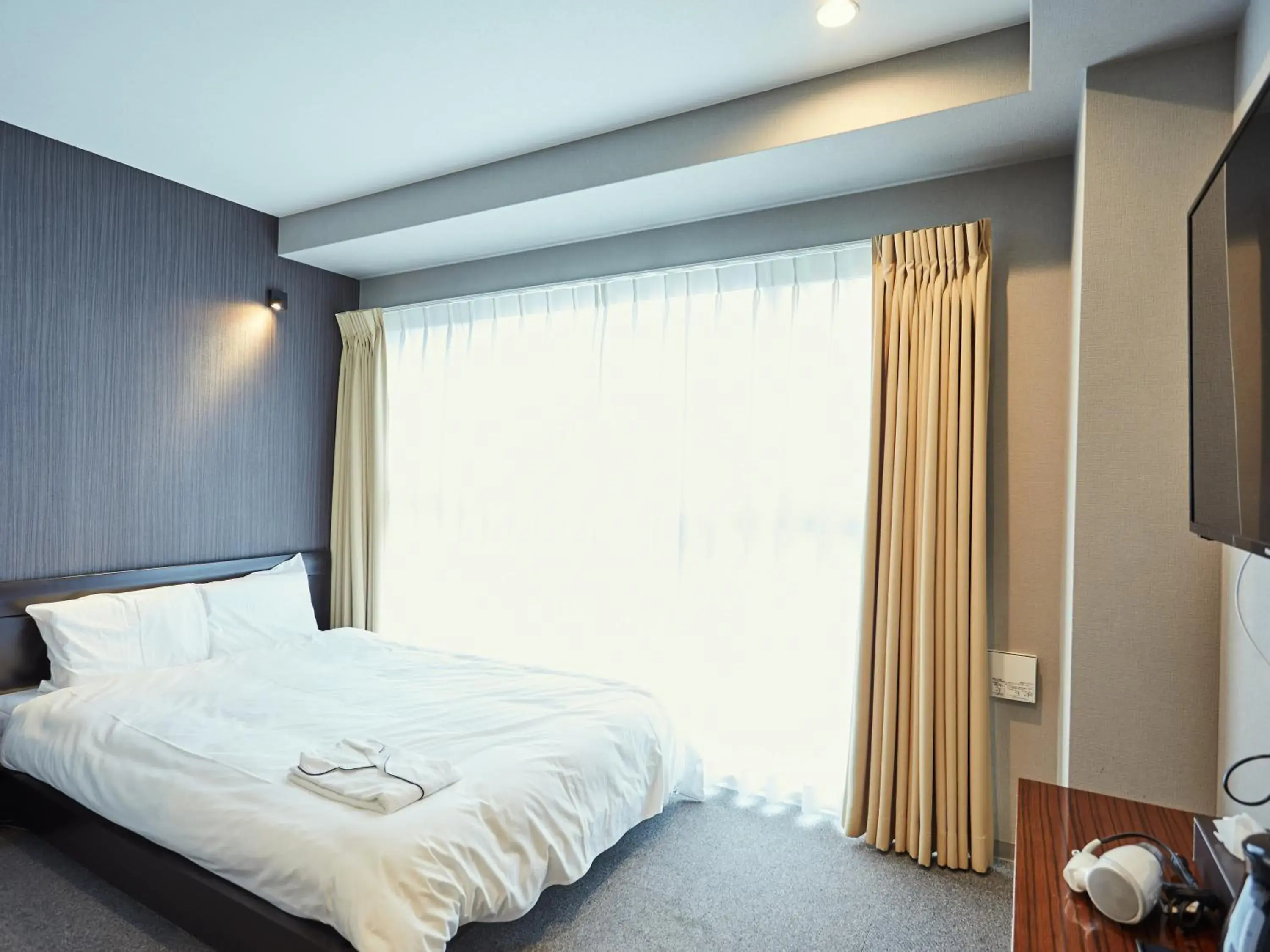 Double Room - Disability Access in EZ HOTEL Kansai Airport Seaside Double Room - Disability Access in EZ HOTEL Kansai Airport Seaside