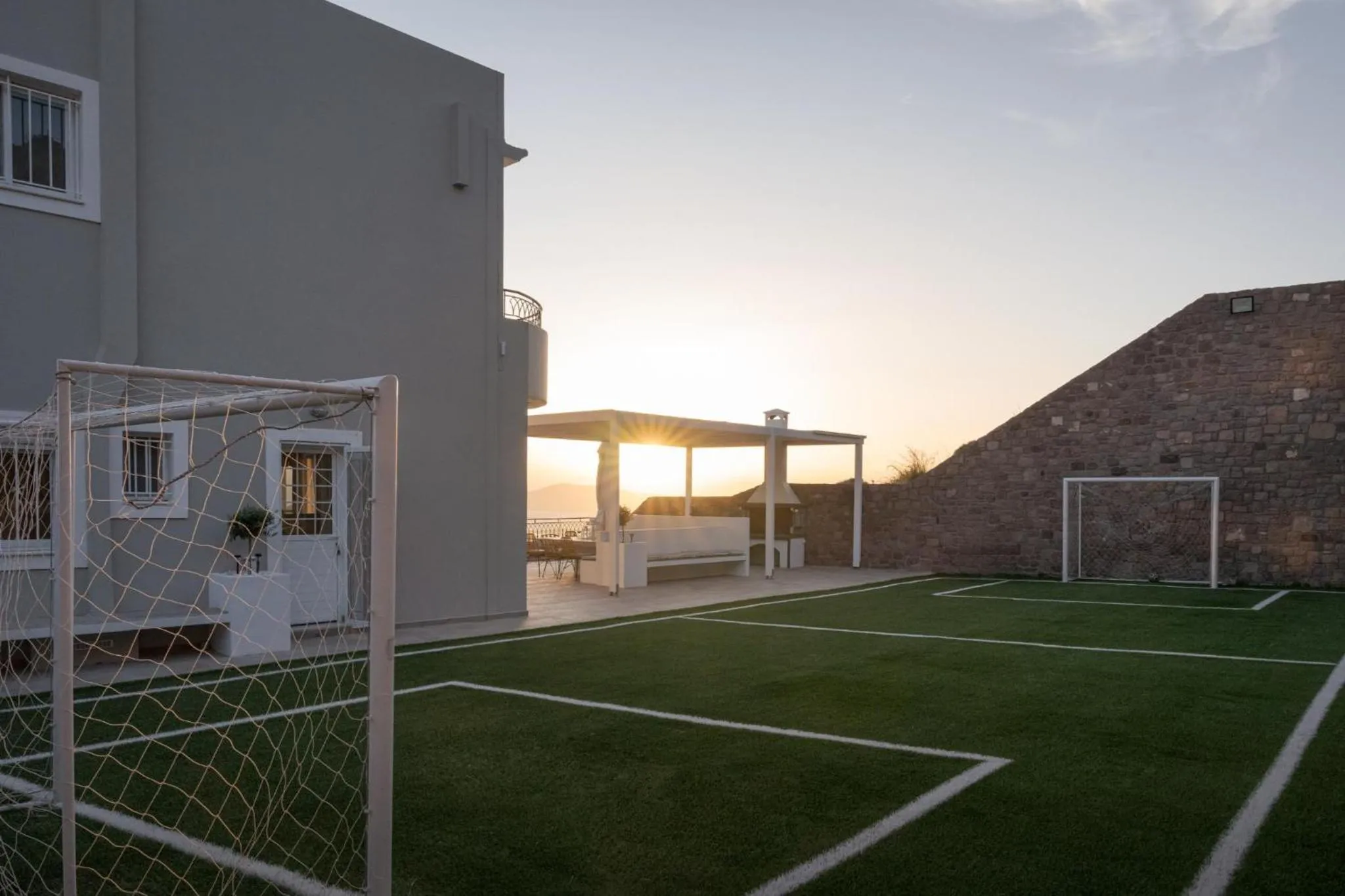 Property building in Kaerati Villa Aegina