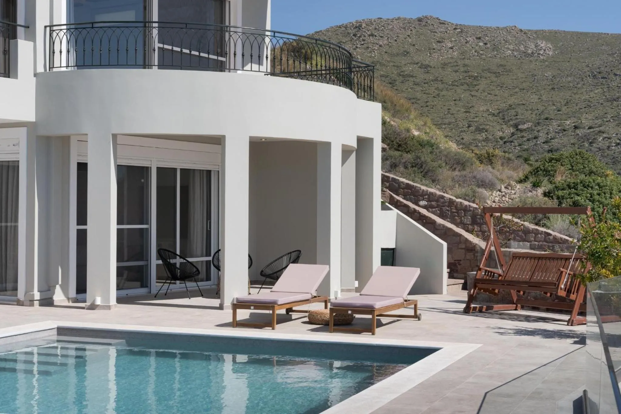 Property building in Kaerati Villa Aegina