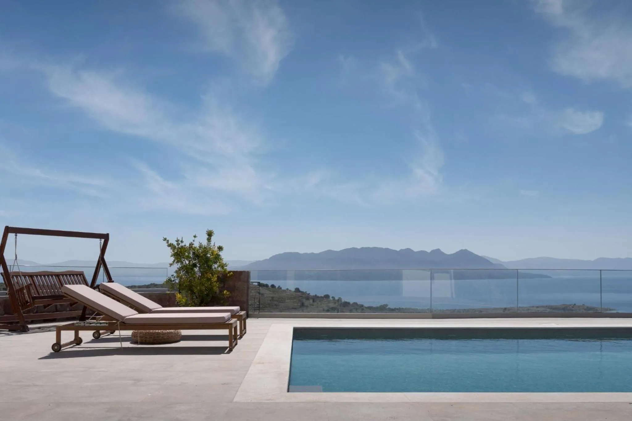 Sea view in Kaerati Villa Aegina