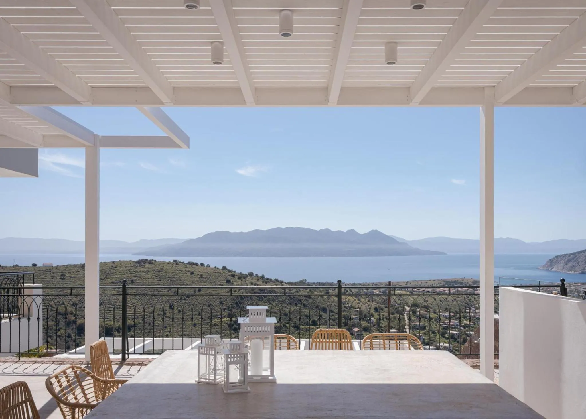 Patio in Kaerati Villa Aegina