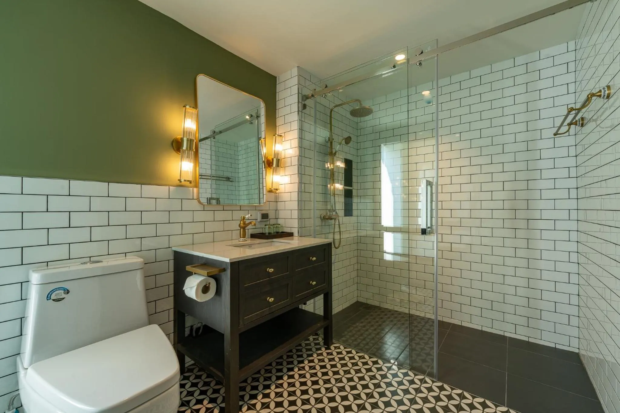 Bathroom in Shamrock Chiangmai Hotel-Adult Only