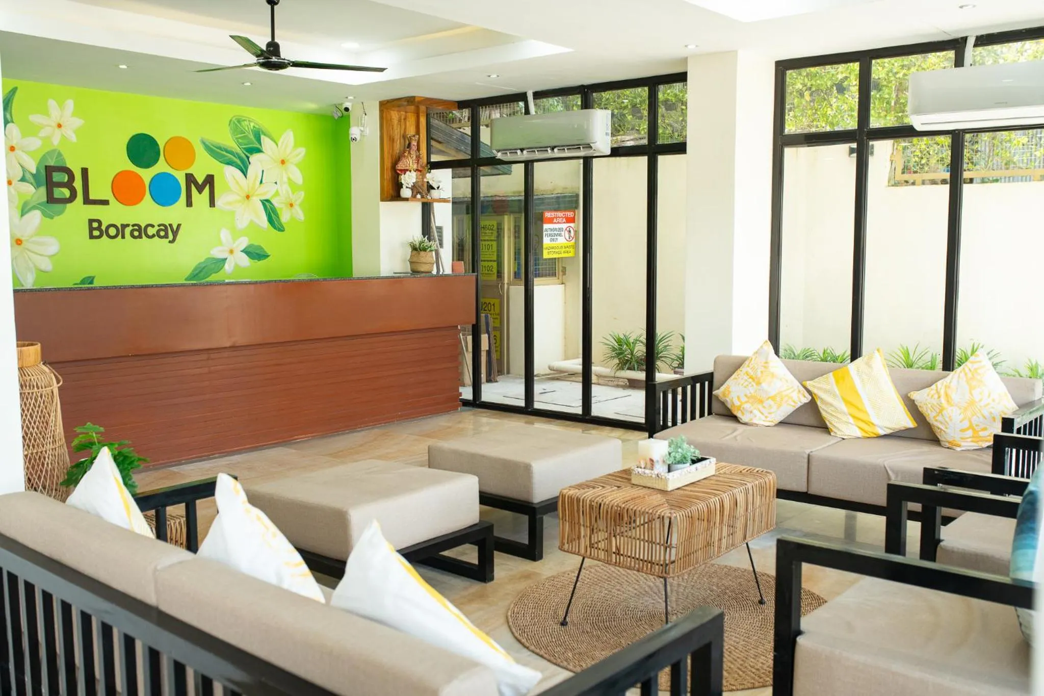 Lobby or reception in Bloom Boracay