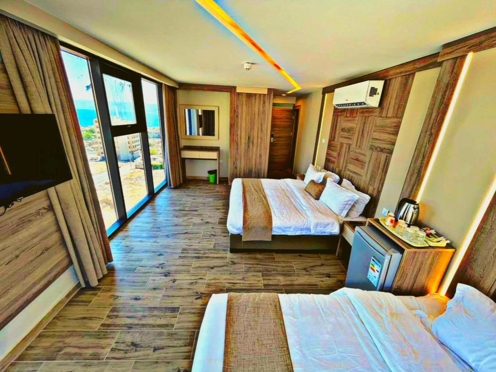 Bed in Alena Boutique Hotel