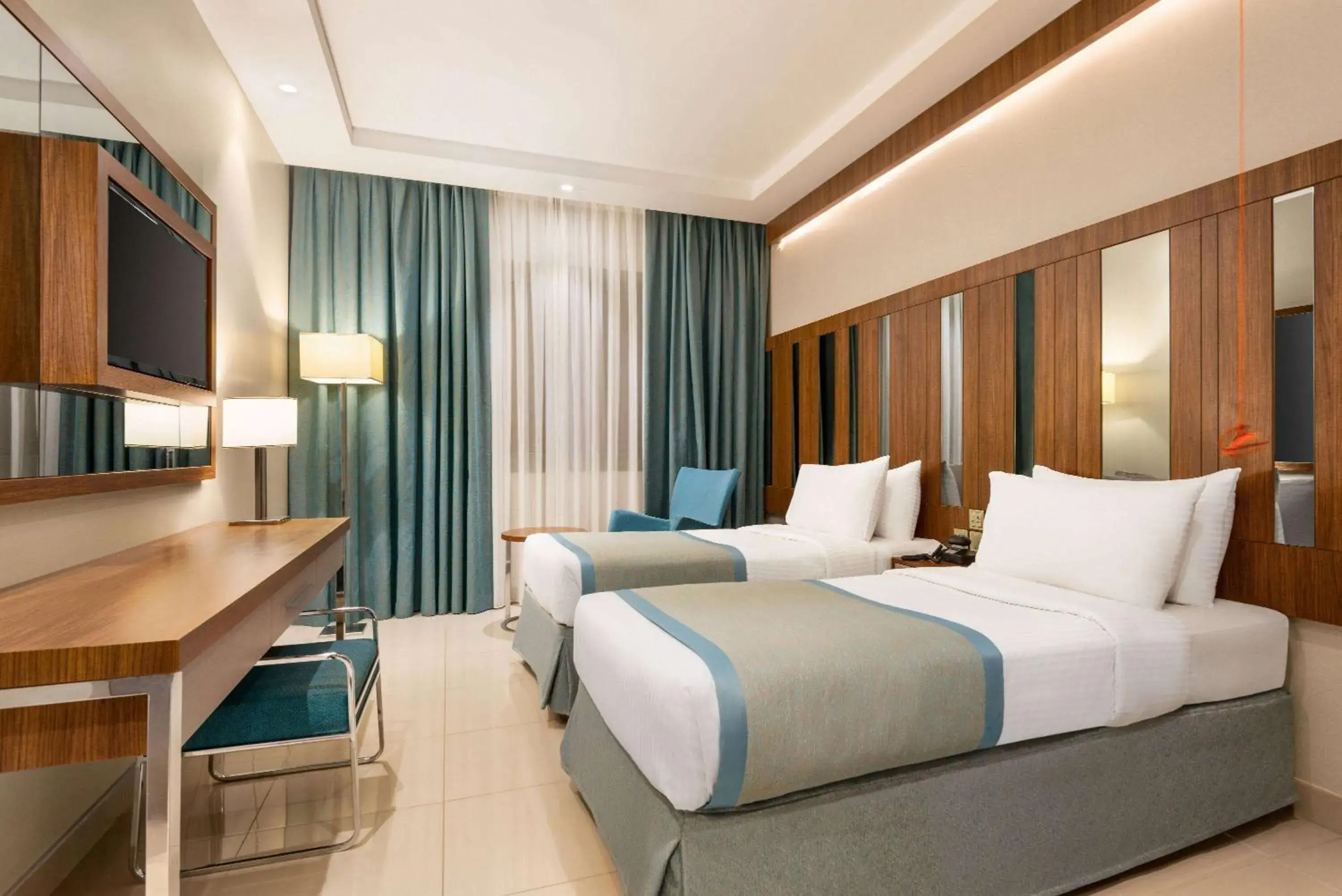 Photo of the whole room, Bed in Ramada by Wyndham Makkah Zad Al Tayseer Photo of the whole room, Bed in Ramada by Wyndham Makkah Zad Al Tayseer