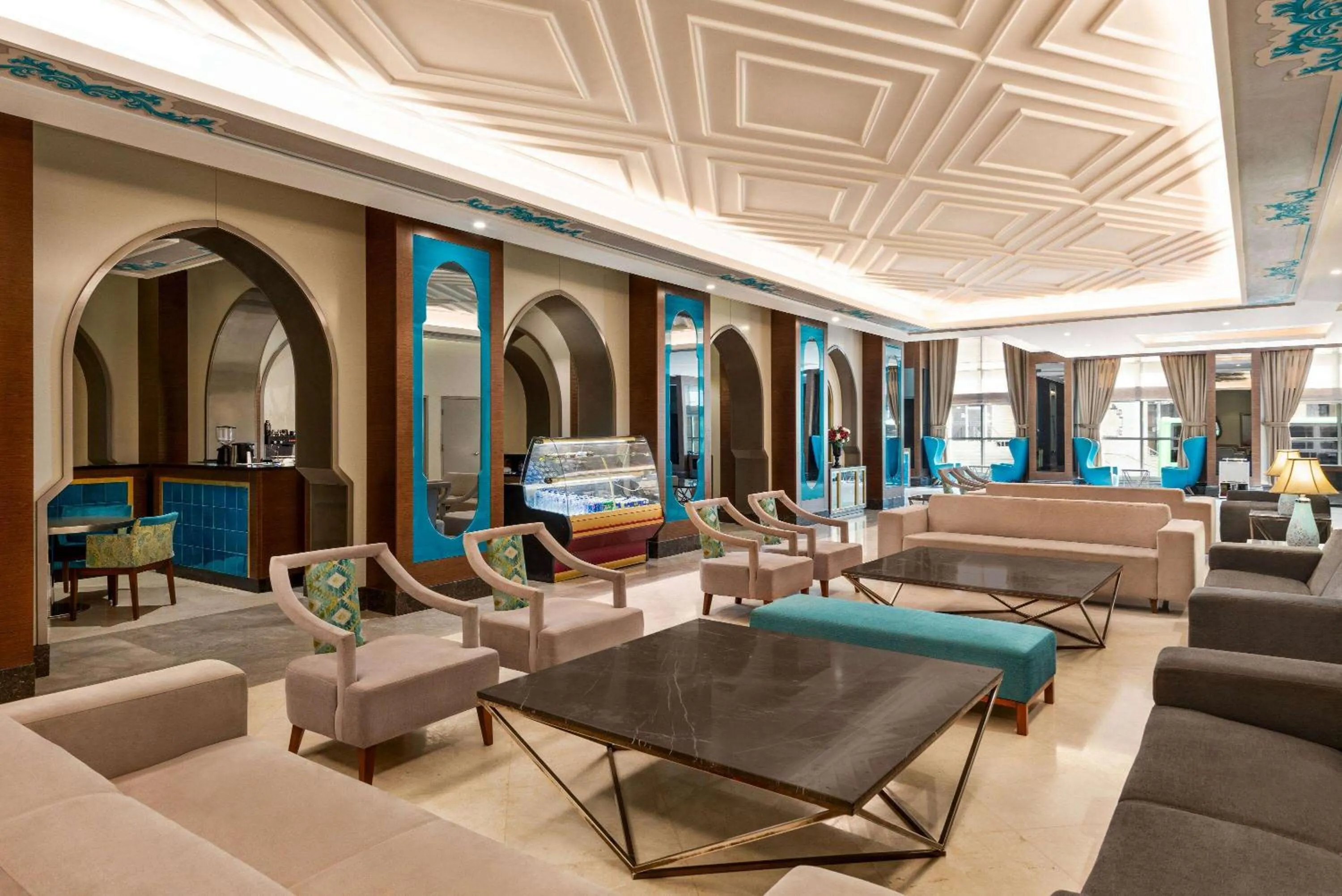 Lobby or reception in Ramada by Wyndham Makkah Zad Al Tayseer