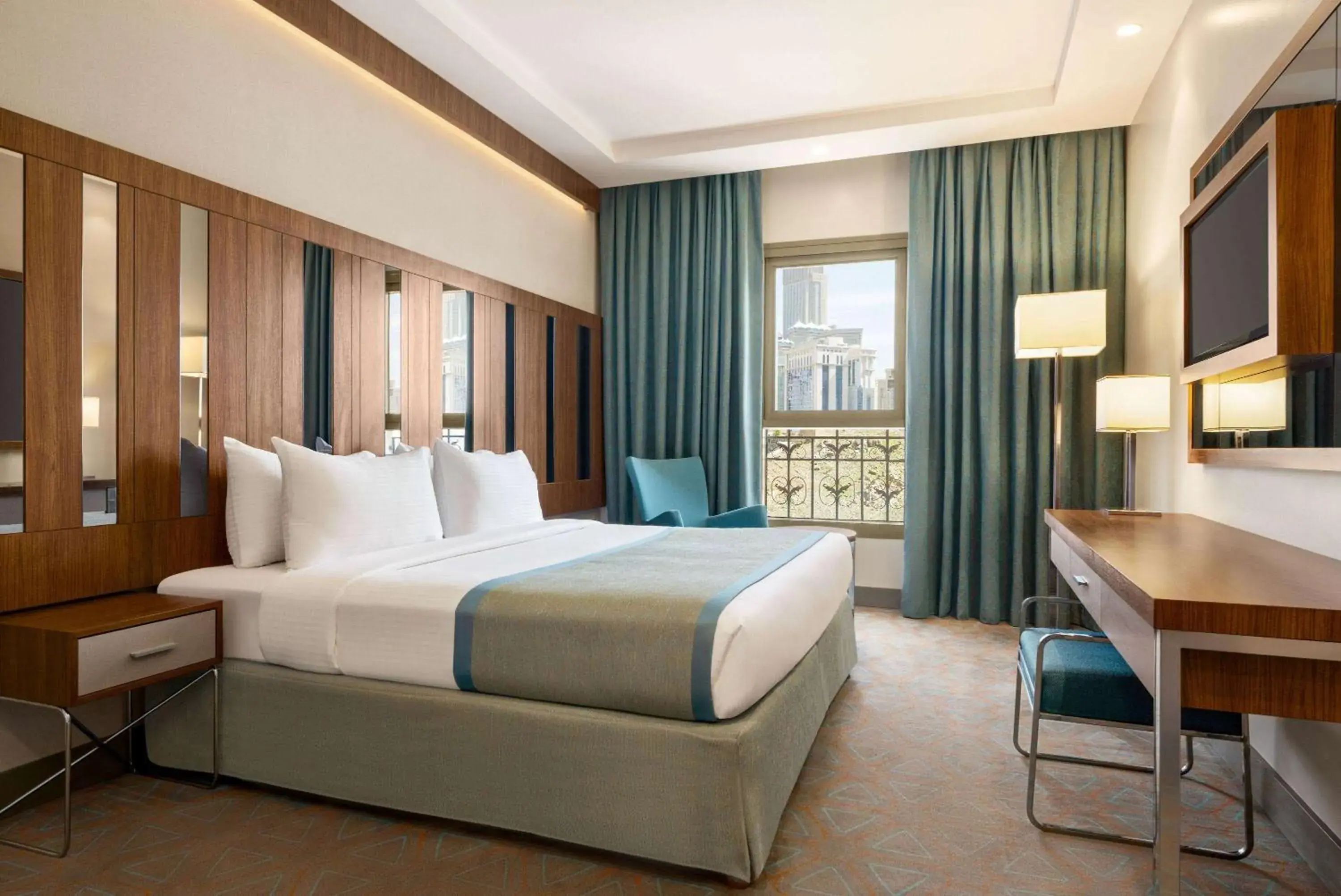 Photo of the whole room, Bed in Ramada by Wyndham Makkah Zad Al Tayseer Photo of the whole room, Bed in Ramada by Wyndham Makkah Zad Al Tayseer