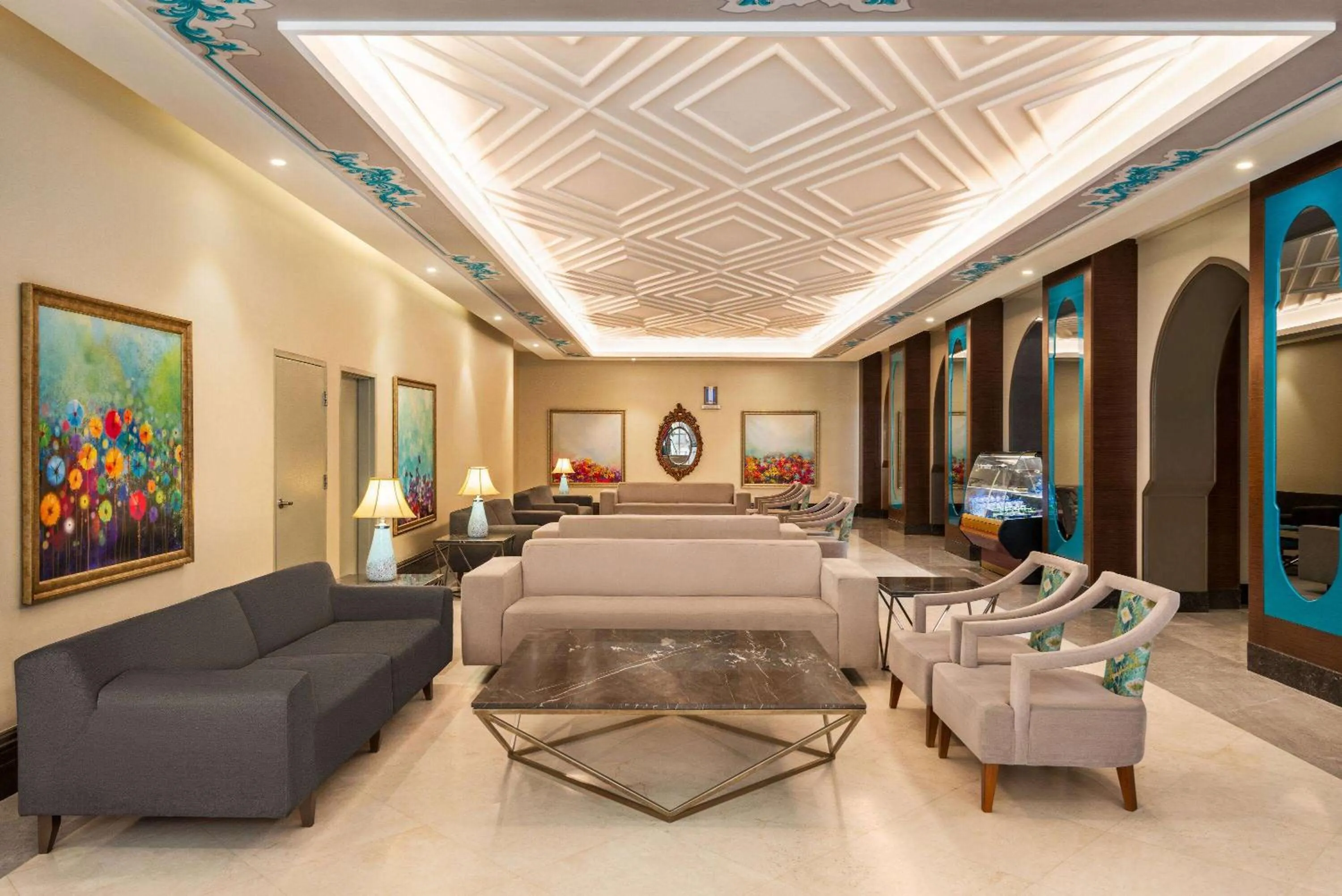 Lobby or reception in Ramada by Wyndham Makkah Zad Al Tayseer