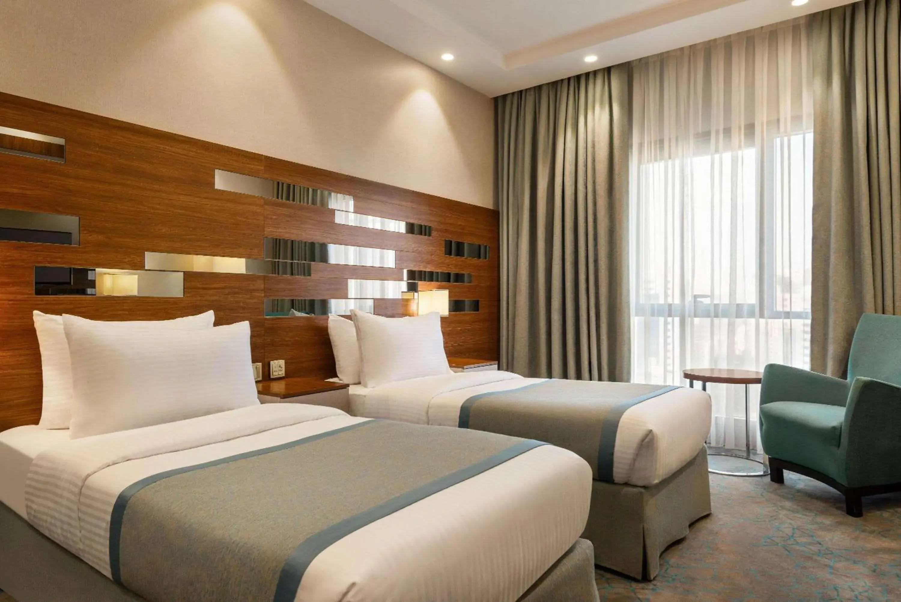 Bed in Ramada by Wyndham Makkah Zad Al Rawda Bed in Ramada by Wyndham Makkah Zad Al Rawda