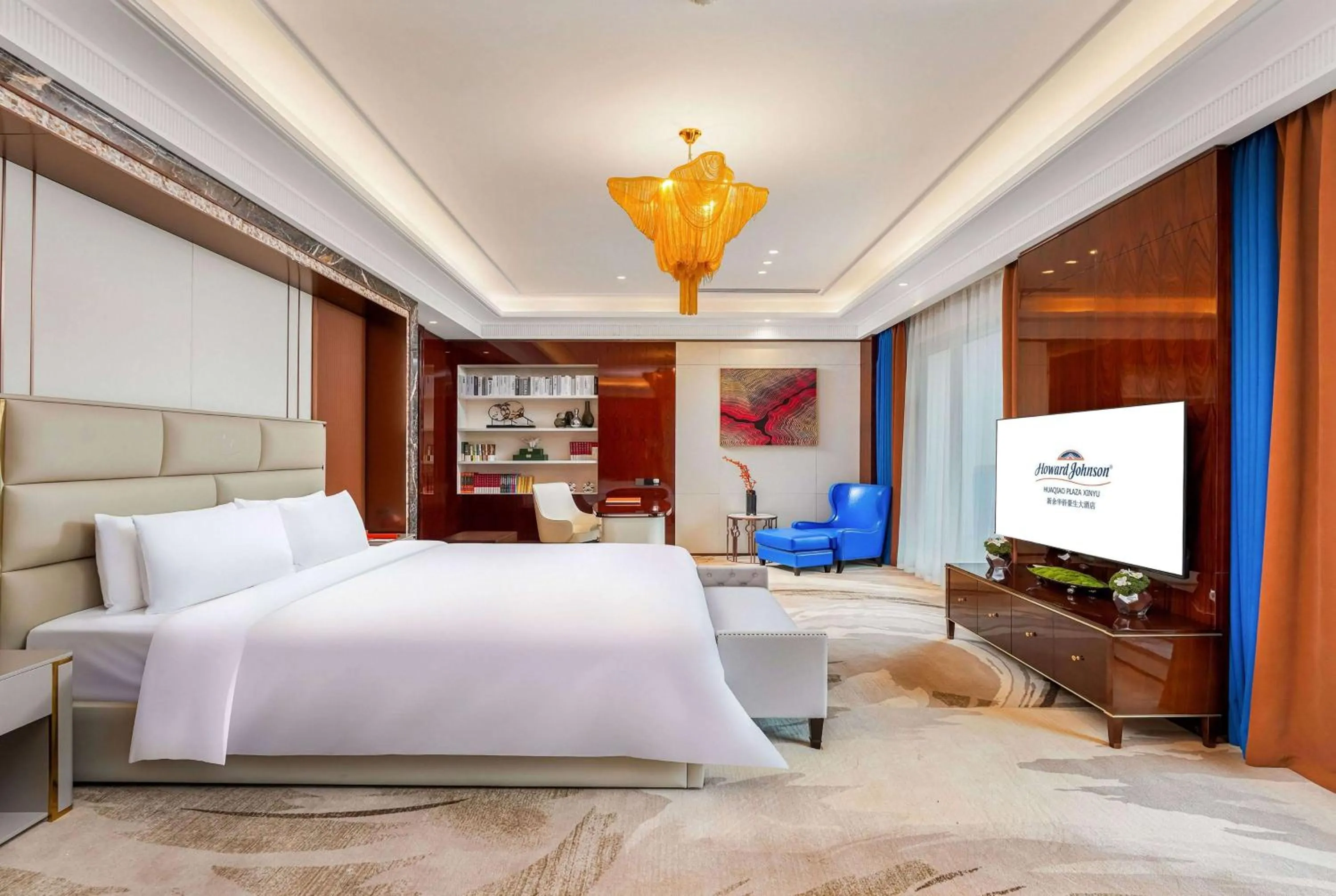 Photo of the whole room in Howard Johnson by Wyndham Huaqiao Plaza Xinyu