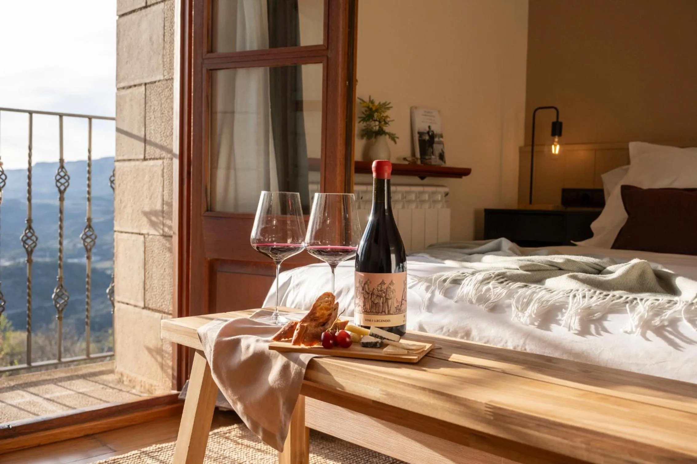 Bed in Hotel Siuranella