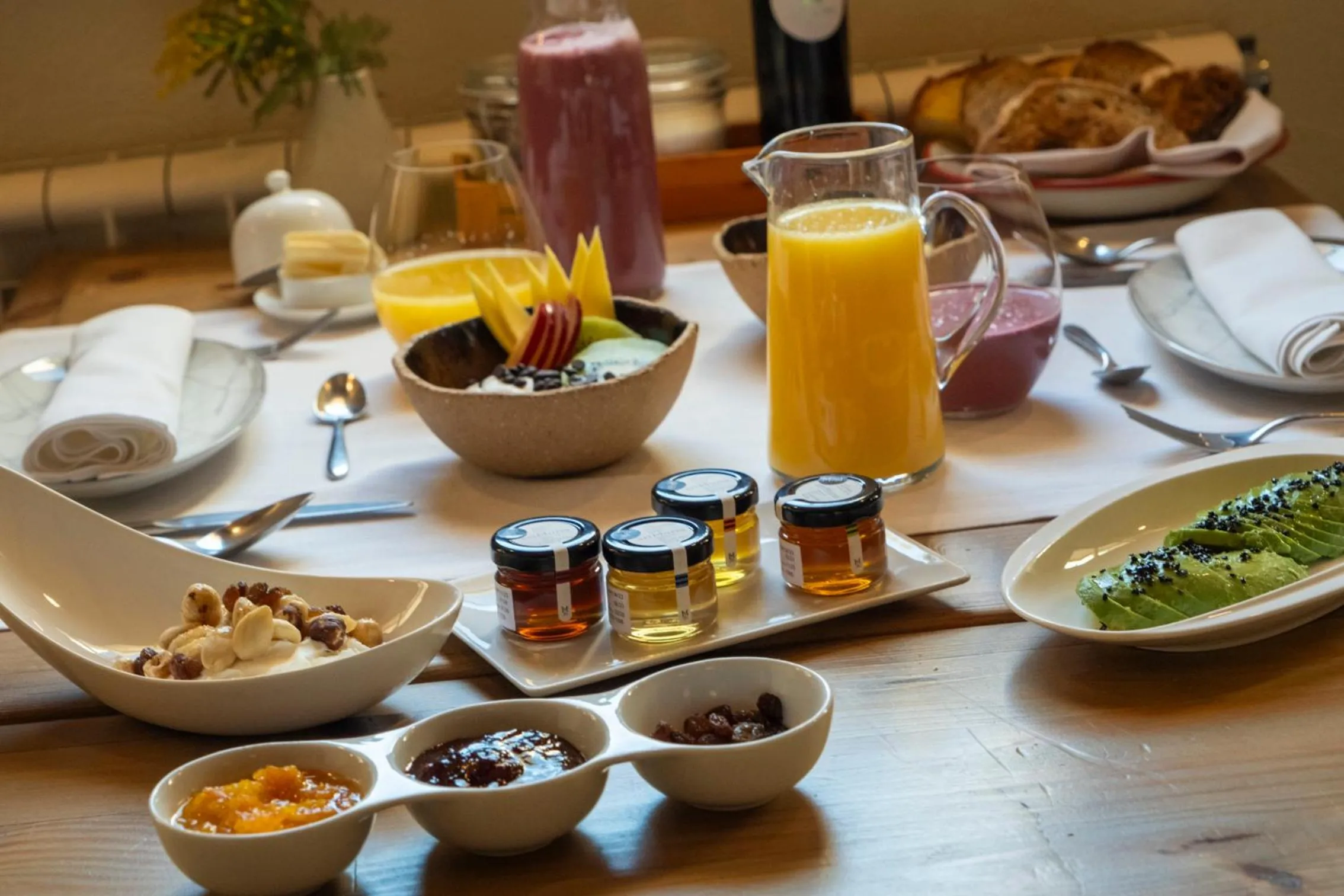 Food and drinks in Hotel Siuranella