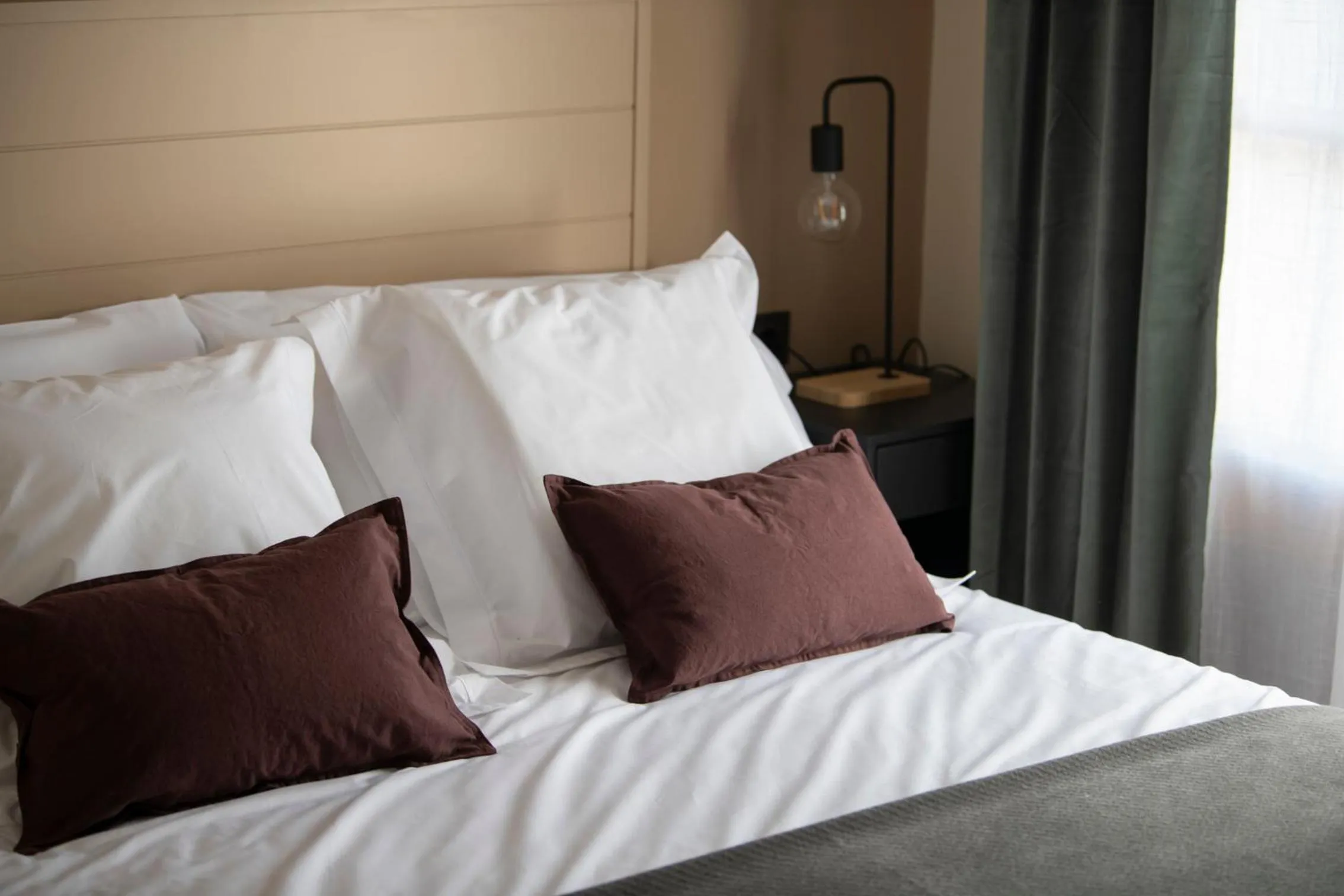 Bed in Hotel Siuranella