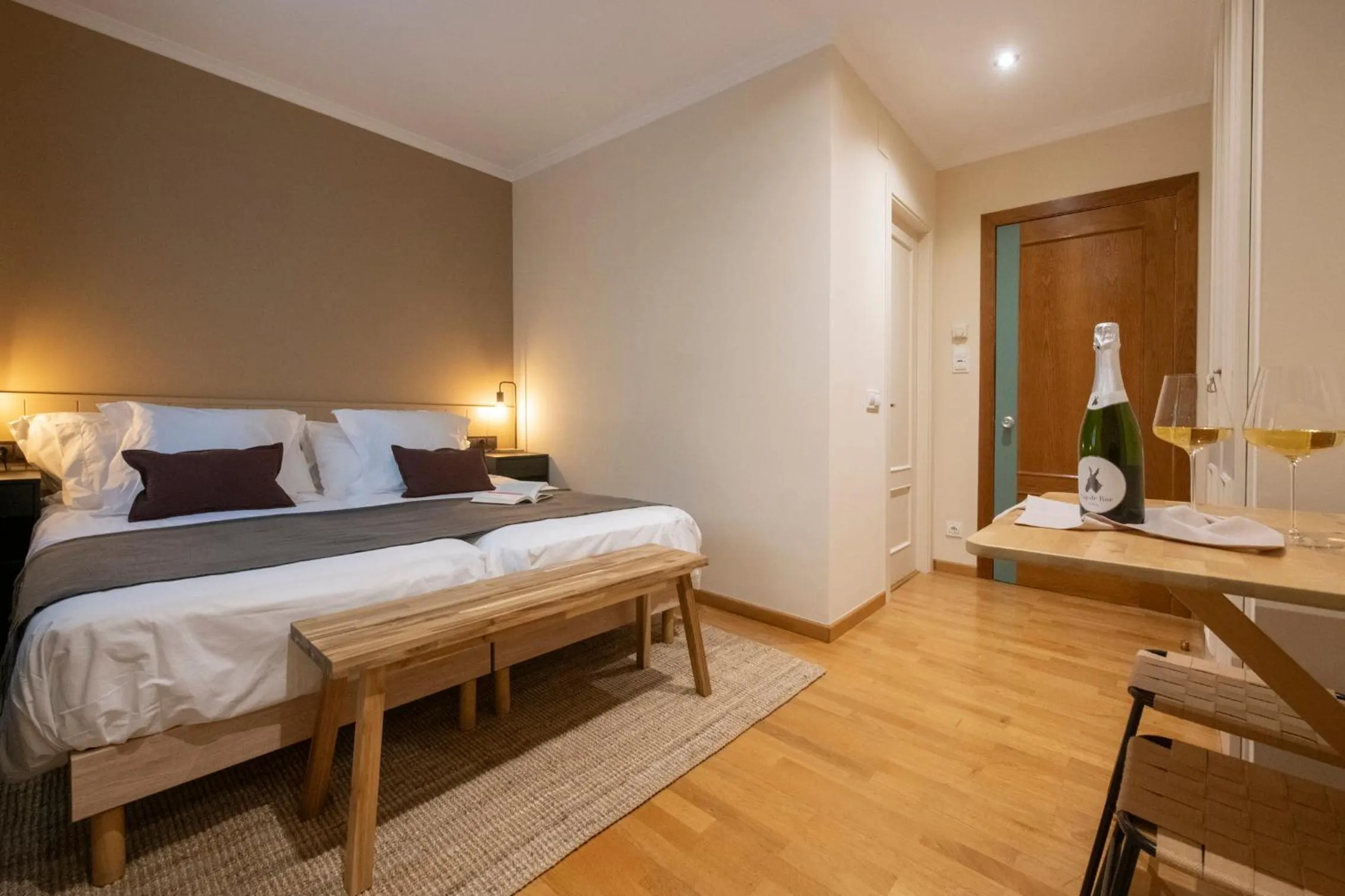 Bed in Hotel Siuranella