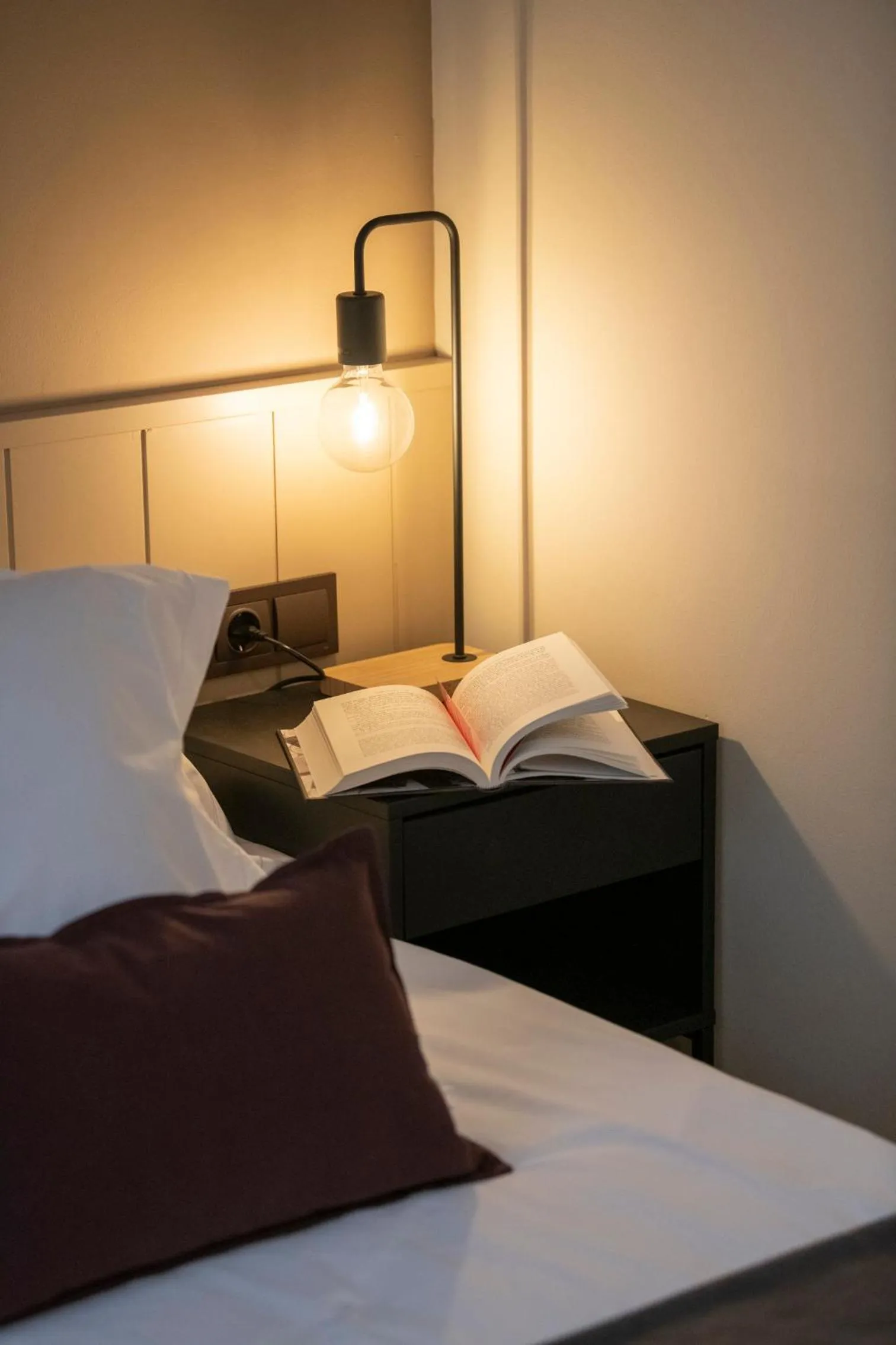 Bed in Hotel Siuranella