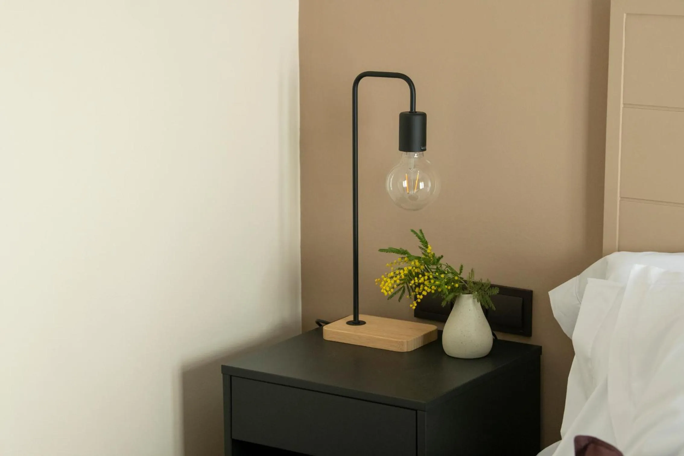 Bed in Hotel Siuranella