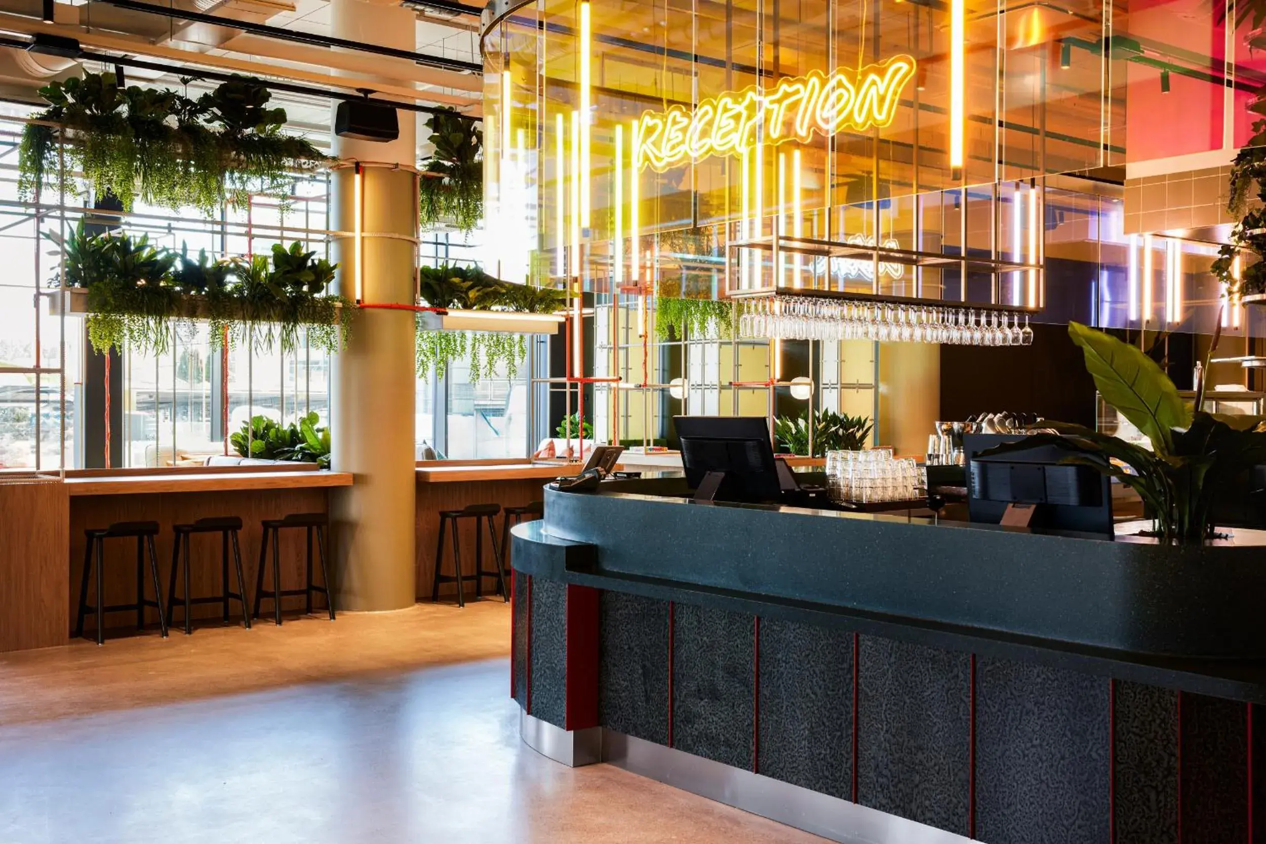 Lobby or reception in Comfort Hotel Helsinki Airport Lobby or reception in Comfort Hotel Helsinki Airport