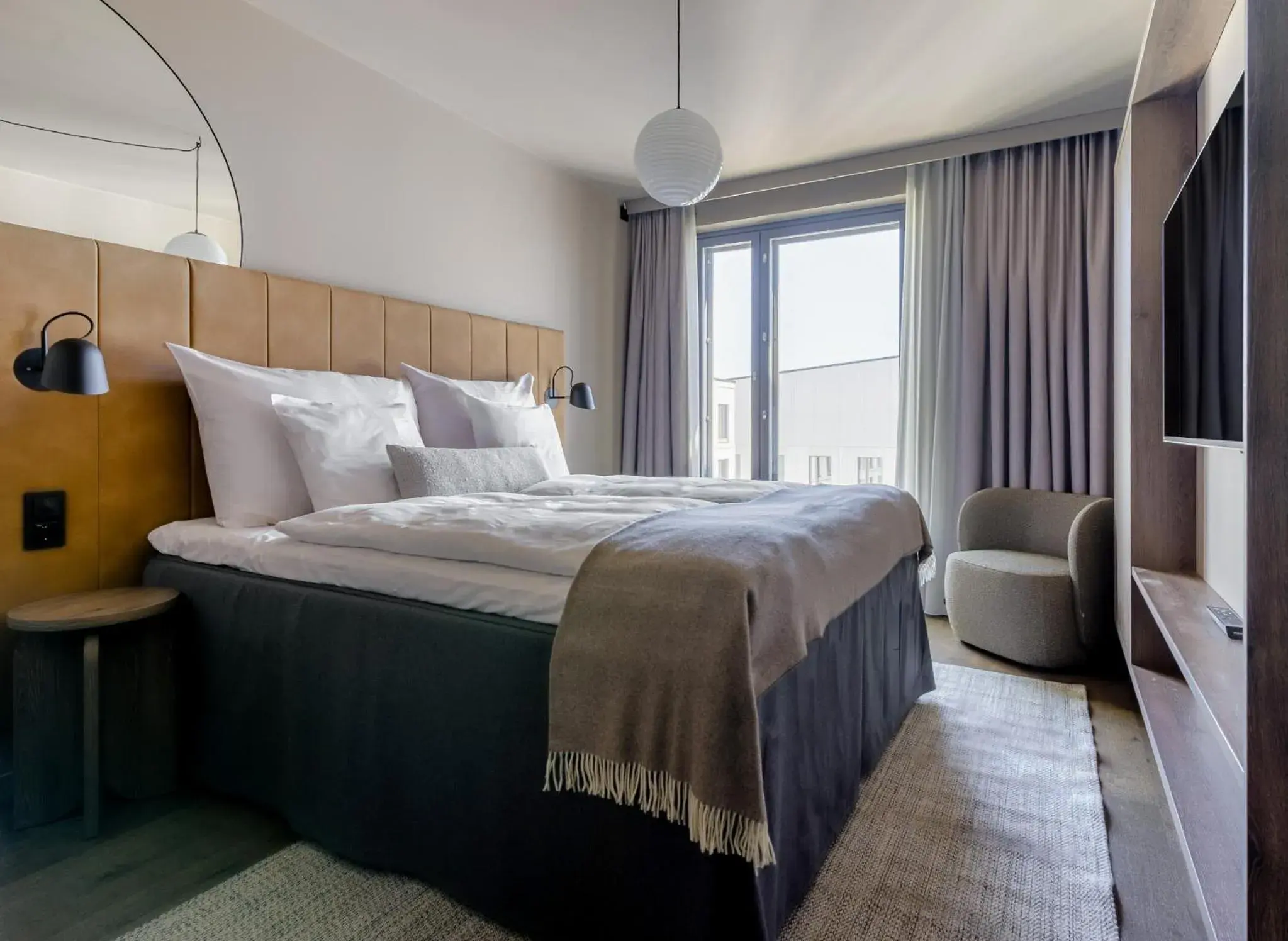 Bedroom, Bed in Clarion Hotel Helsinki Airport Bedroom, Bed in Clarion Hotel Helsinki Airport