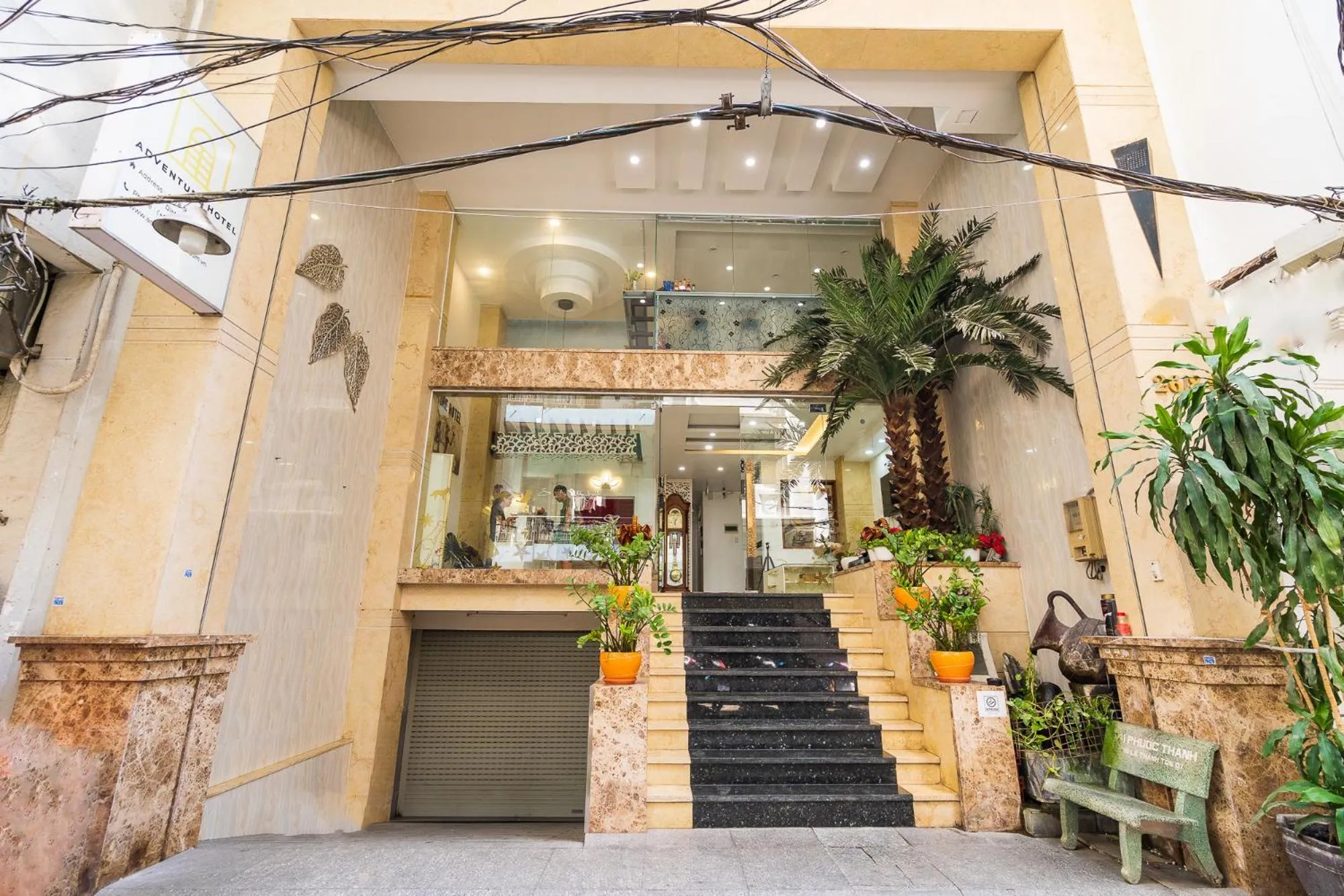 Facade/entrance in Adventure Hotel