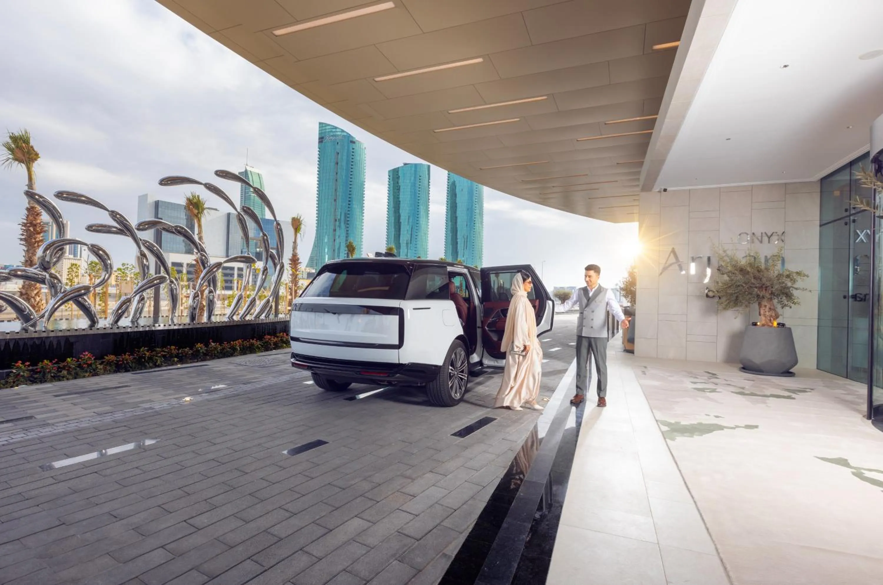 Facade/entrance in Onyx Rotana