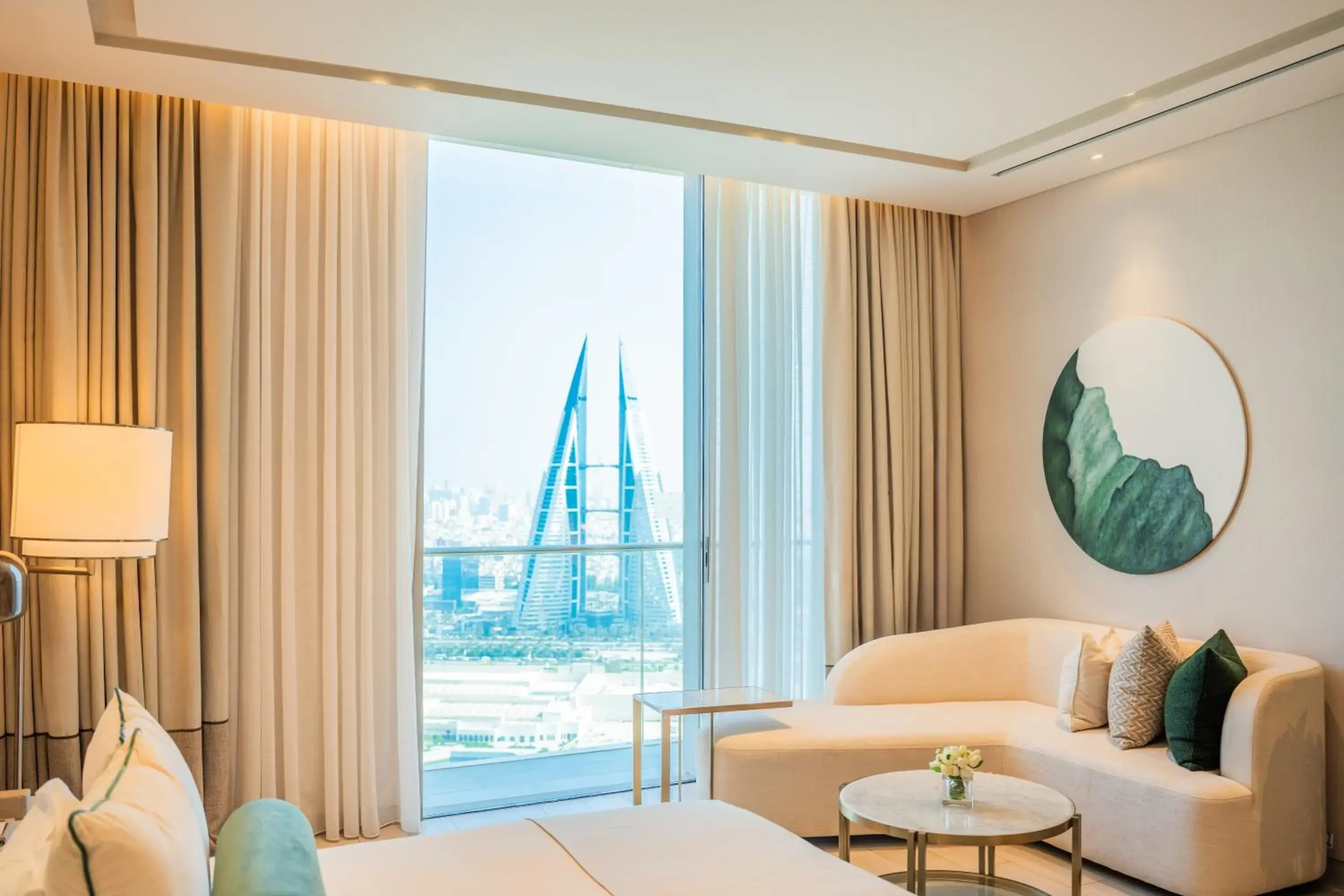 Panoramic Bay View Suite - Twin Bed in Onyx Rotana Panoramic Bay View Suite - Twin Bed in Onyx Rotana