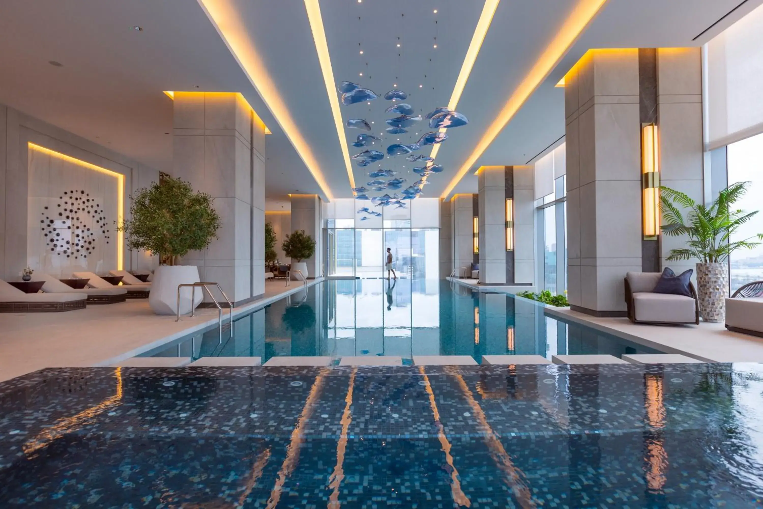 Swimming pool in Onyx Rotana Swimming pool in Onyx Rotana