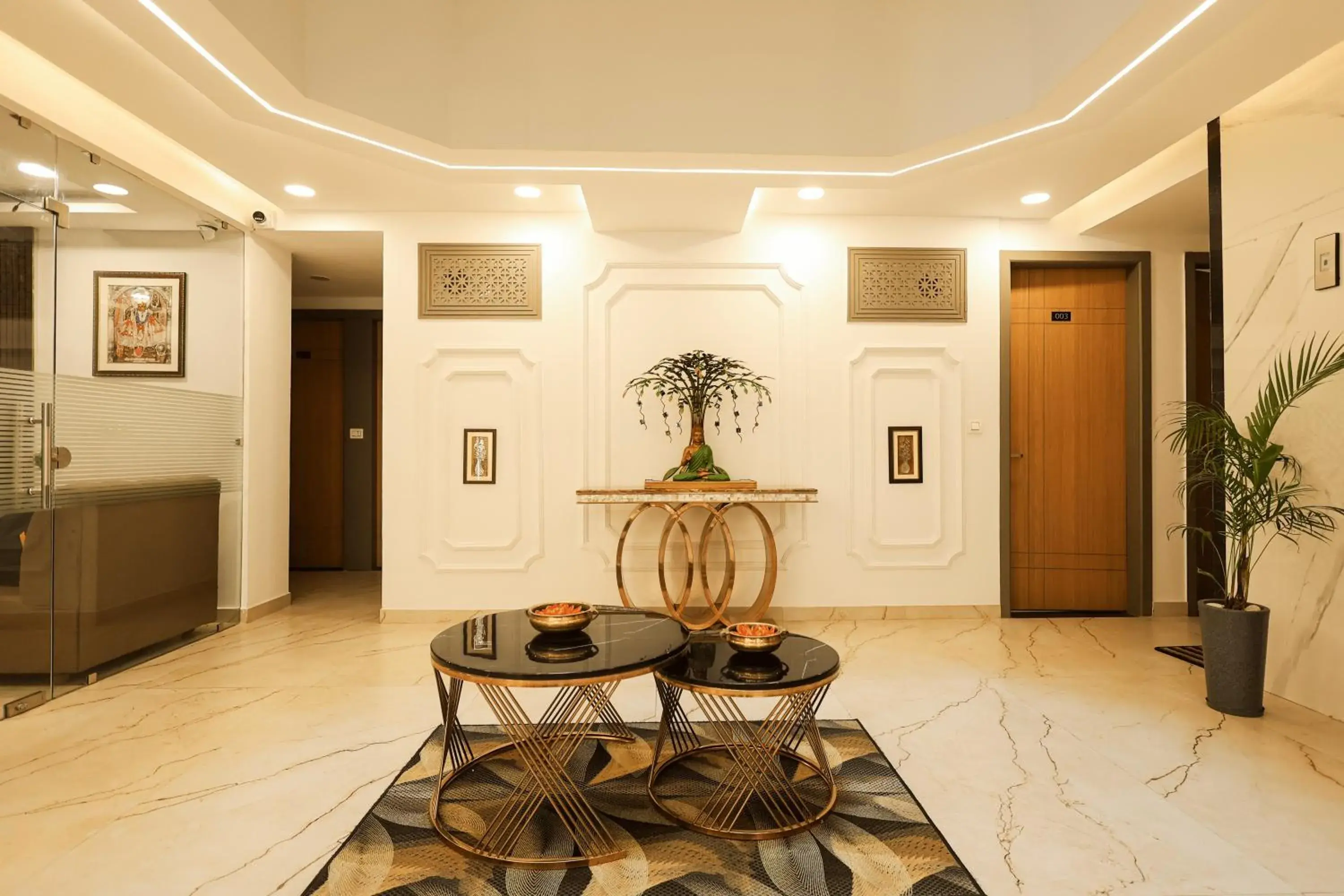 Lobby or reception in Arjun - A boutique hotel Lobby or reception in Arjun - A boutique hotel