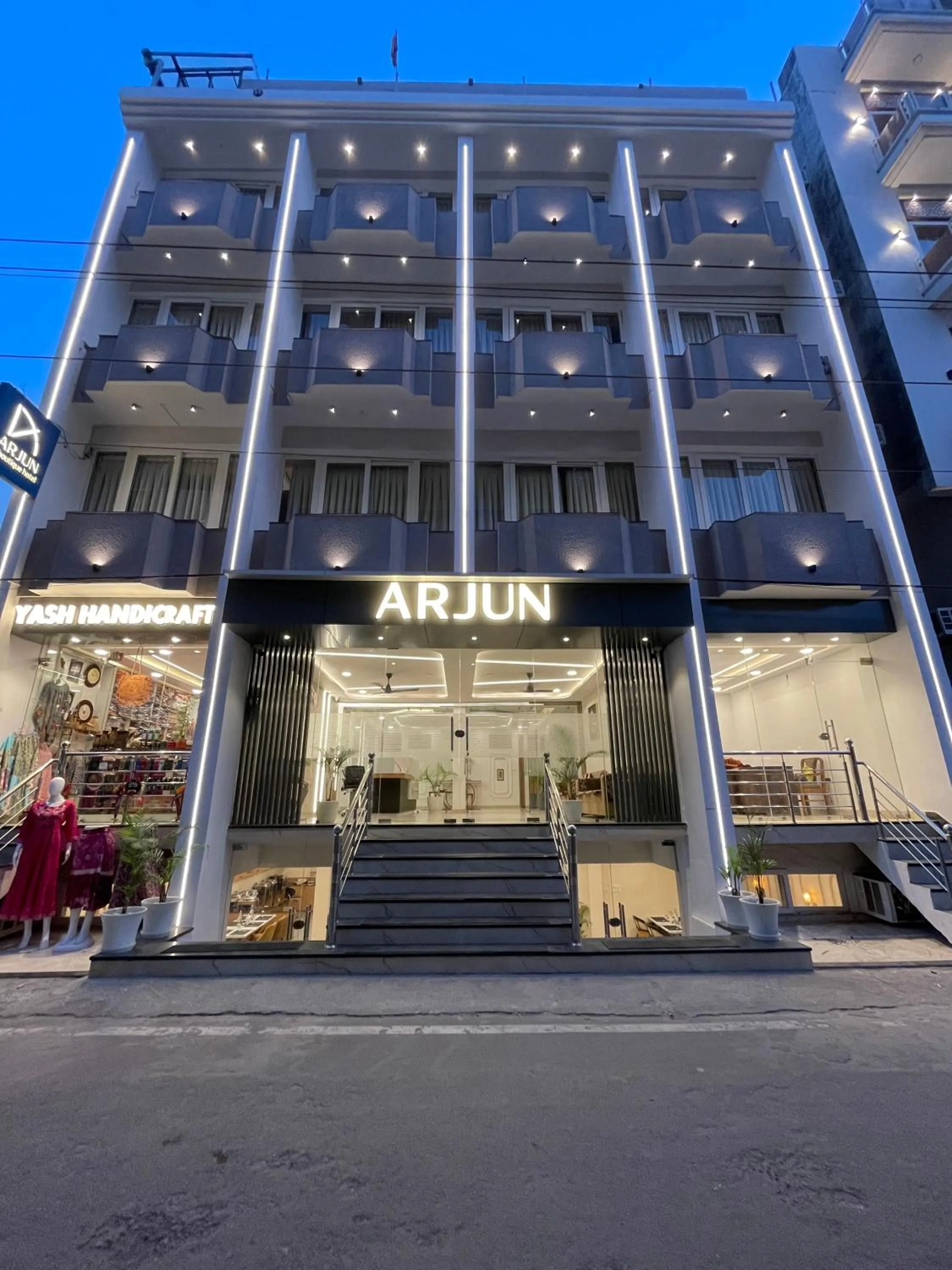 Property building in Arjun - A boutique hotel