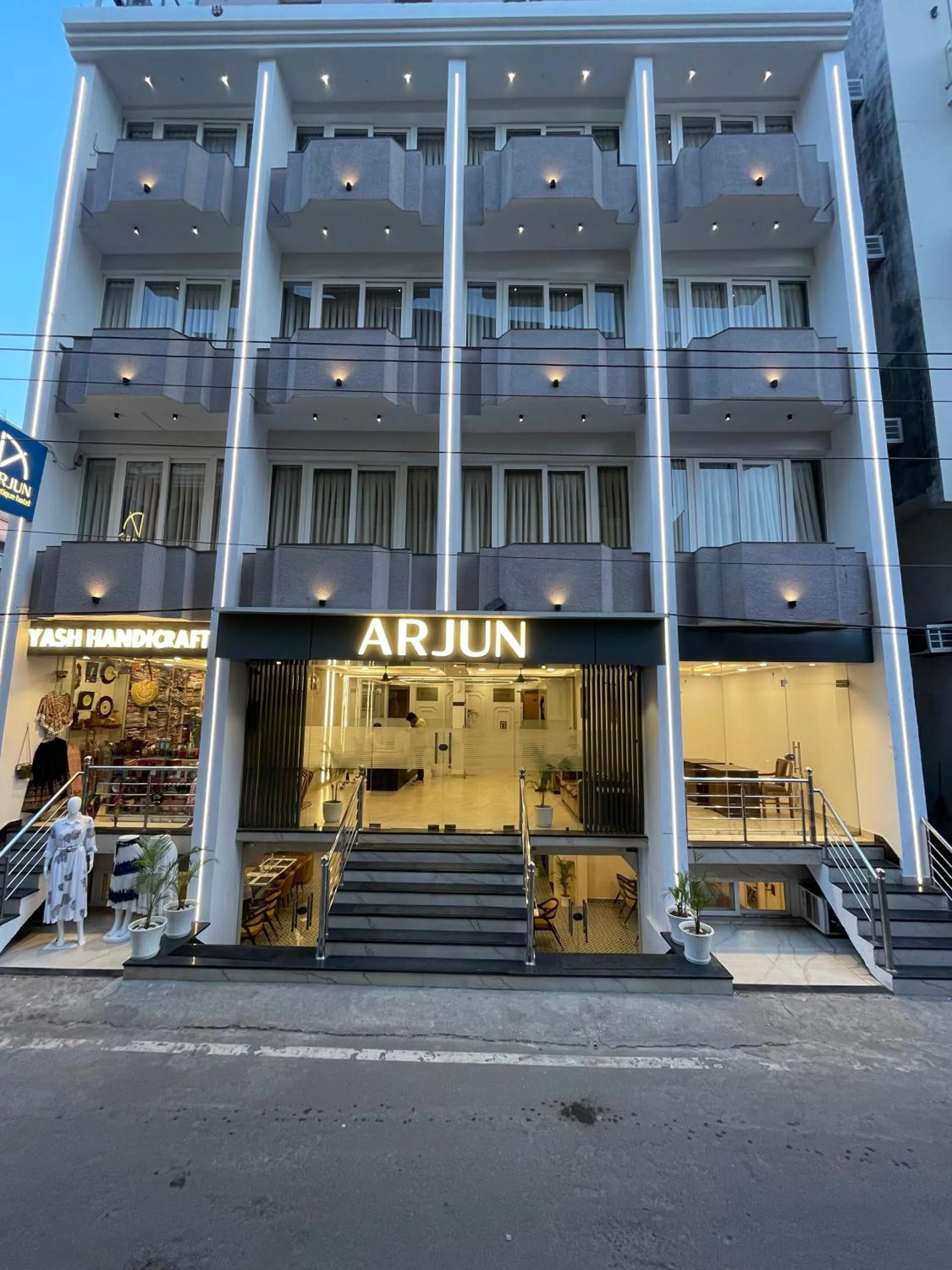 Property building in Arjun - A boutique hotel