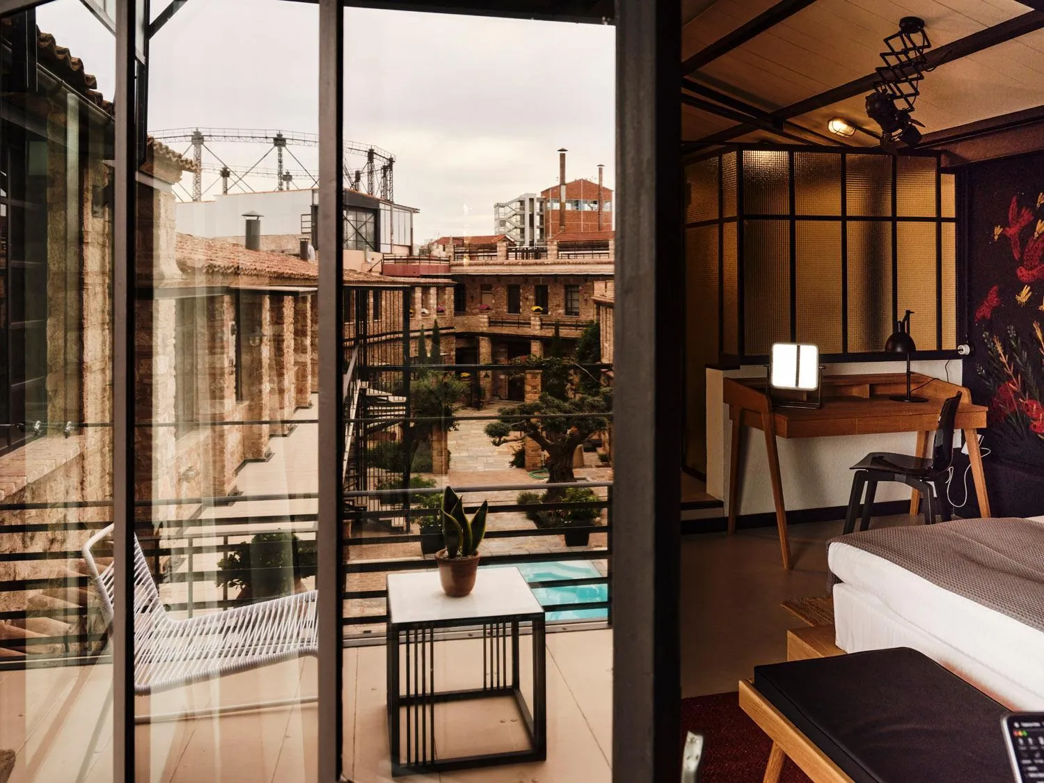 Patio in Not Boutique Hotel