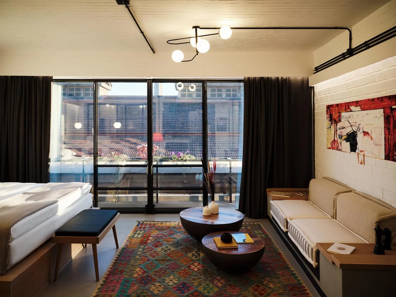 Bed in Not Boutique Hotel