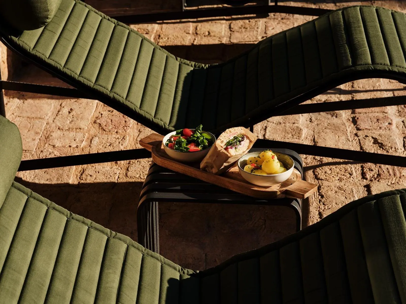 Patio in Not Boutique Hotel