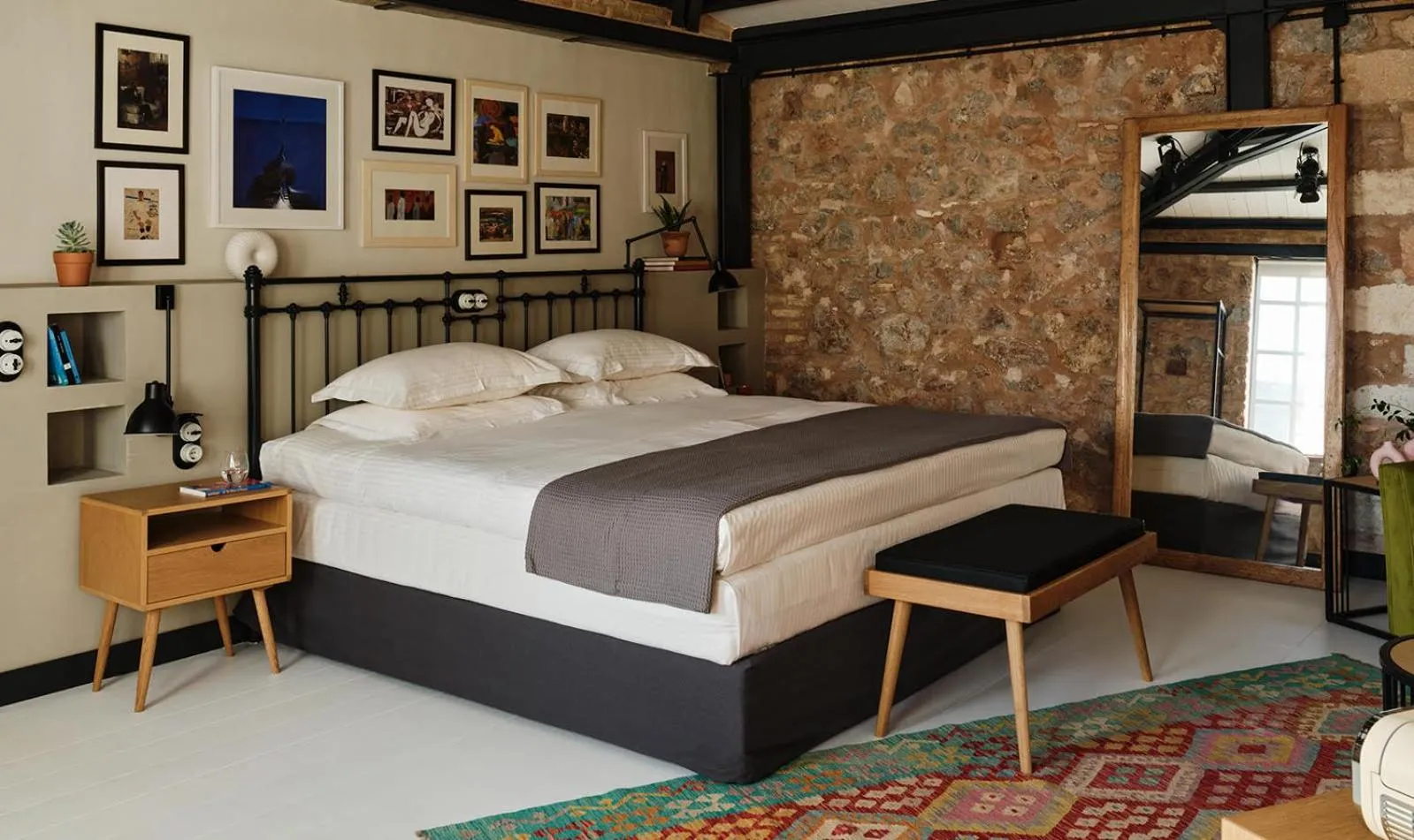 Bed in Not Boutique Hotel